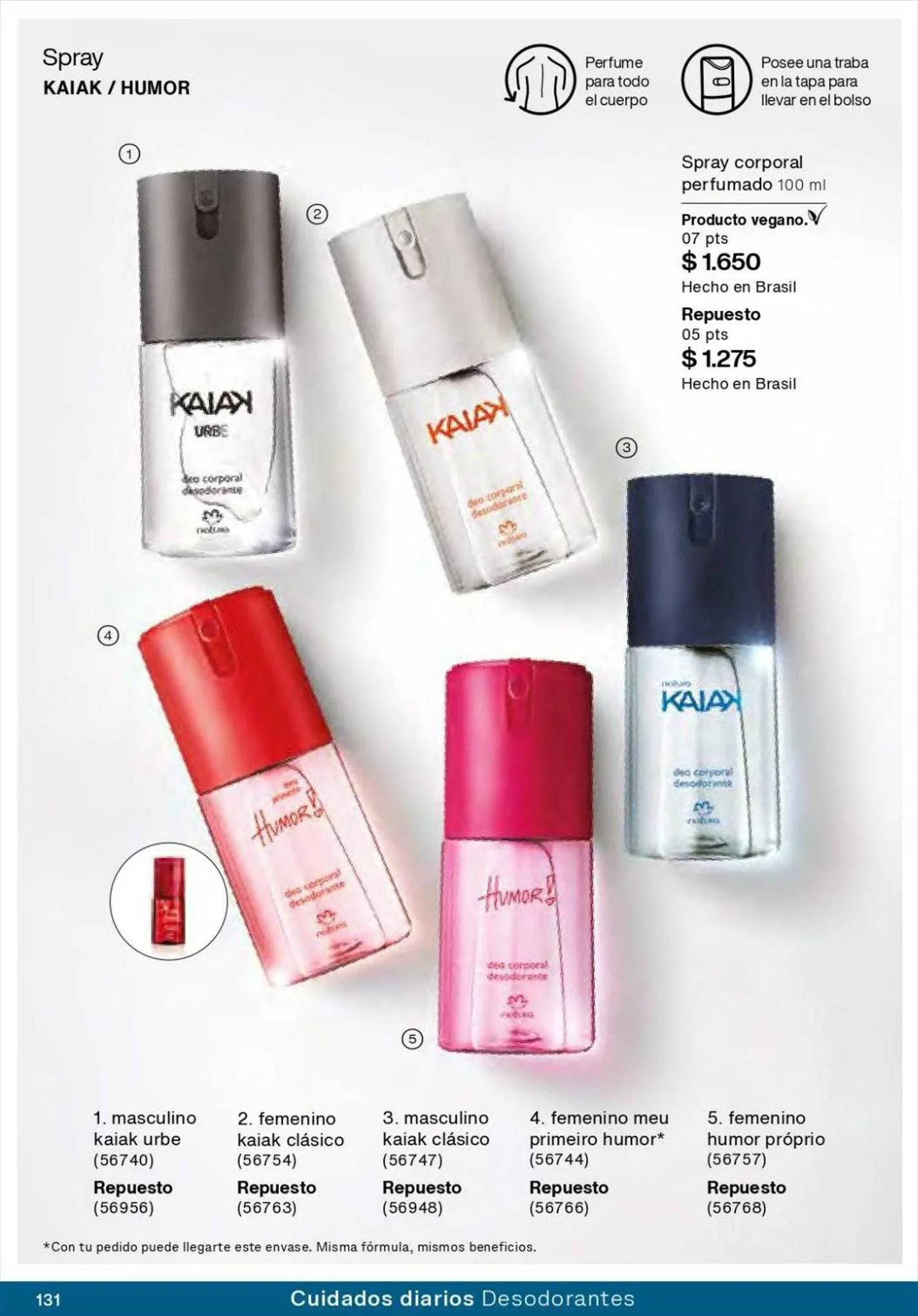 Ofertas de Catálogo Natura 6 de junio al 21 de agosto 2023 - Página 131 del catálogo