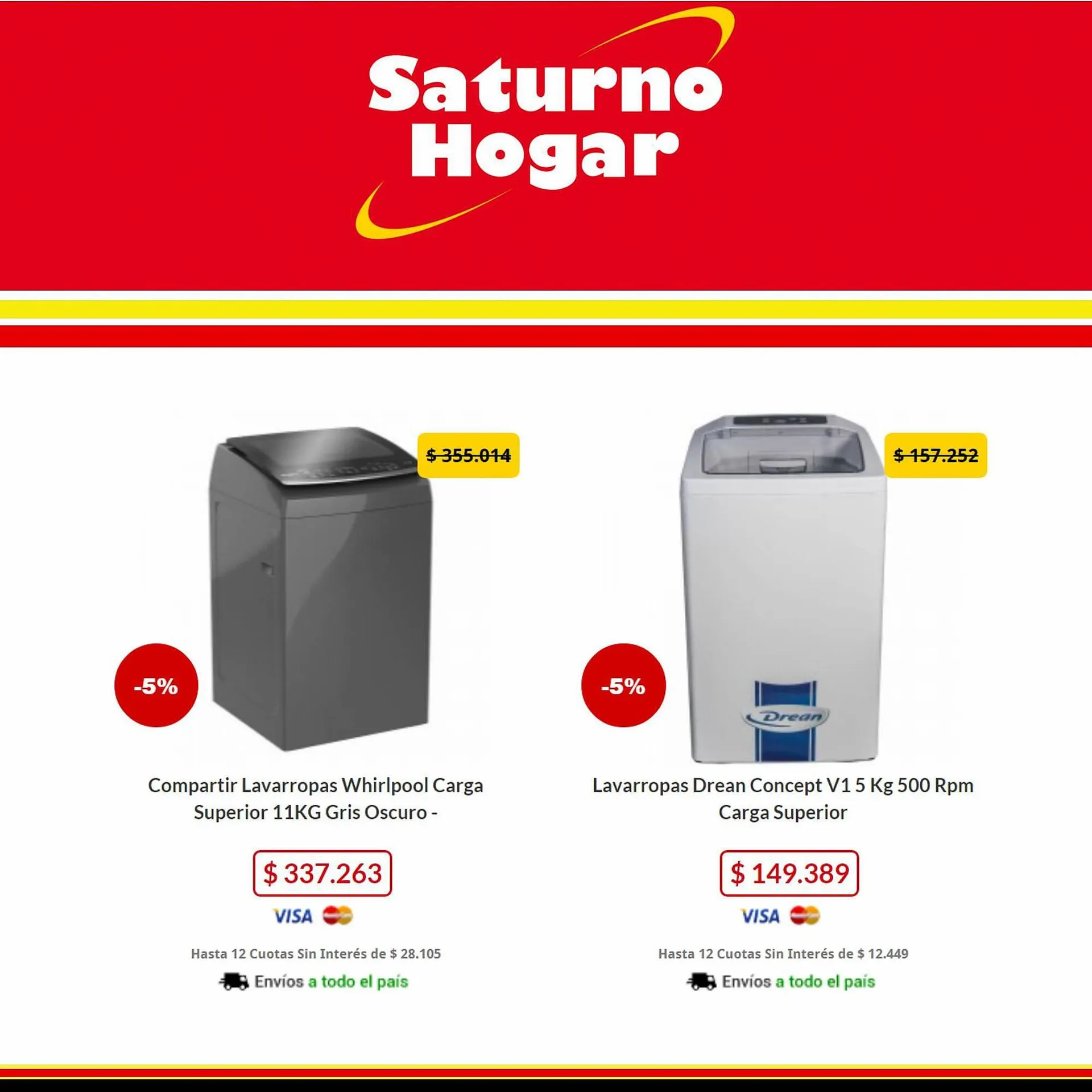 Catálogo Saturno Hogar - 1