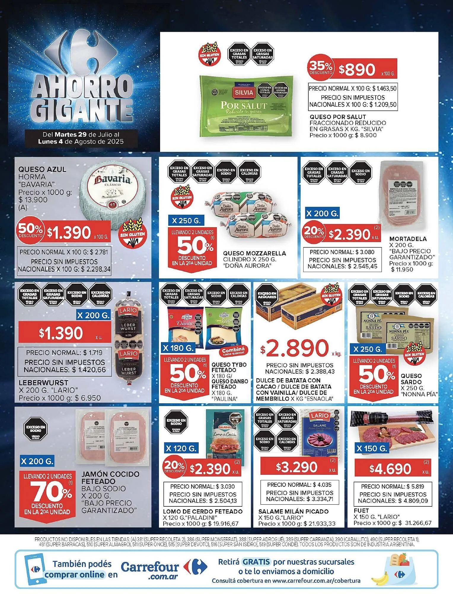 Ofertas de Catálogo Carrefour 29 de julio al 4 de agosto 2025 - Página 6 del catálogo
