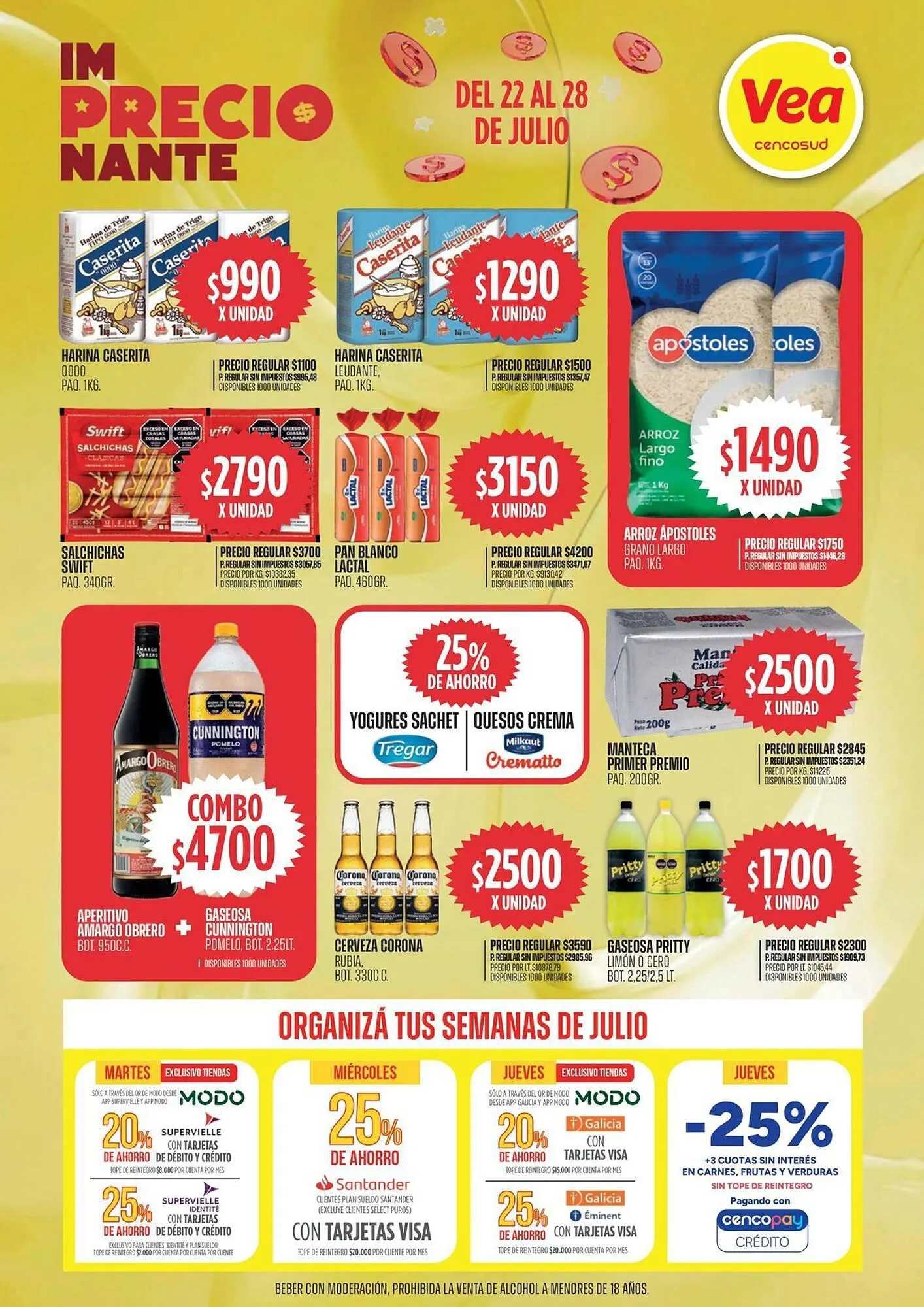 Ofertas de Catálogo Supermercados Vea 22 de julio al 28 de julio 2025 - Página 3 del catálogo