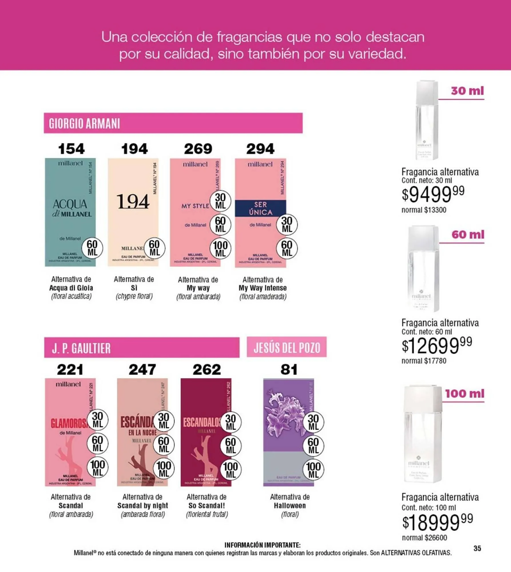 Ofertas de Catálogo Millanel Cosmética 3 de marzo al 30 de marzo 2025 - Página 35 del catálogo