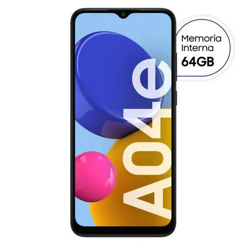 Celular Samsung A04e 6.5" 3/64GB negro