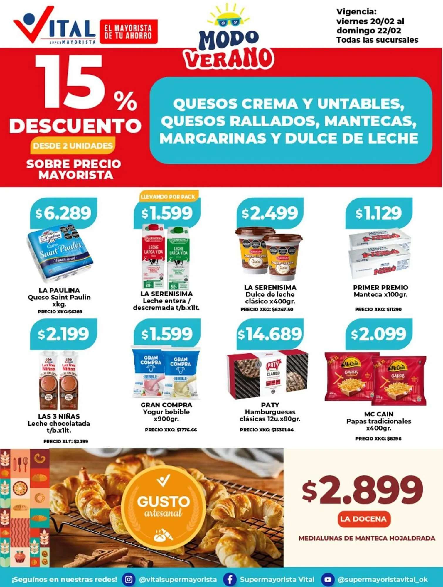 Ofertas de Catálogo Supermayorista Vital 20 de febrero al 22 de febrero 2026 - Página 2 del catálogo