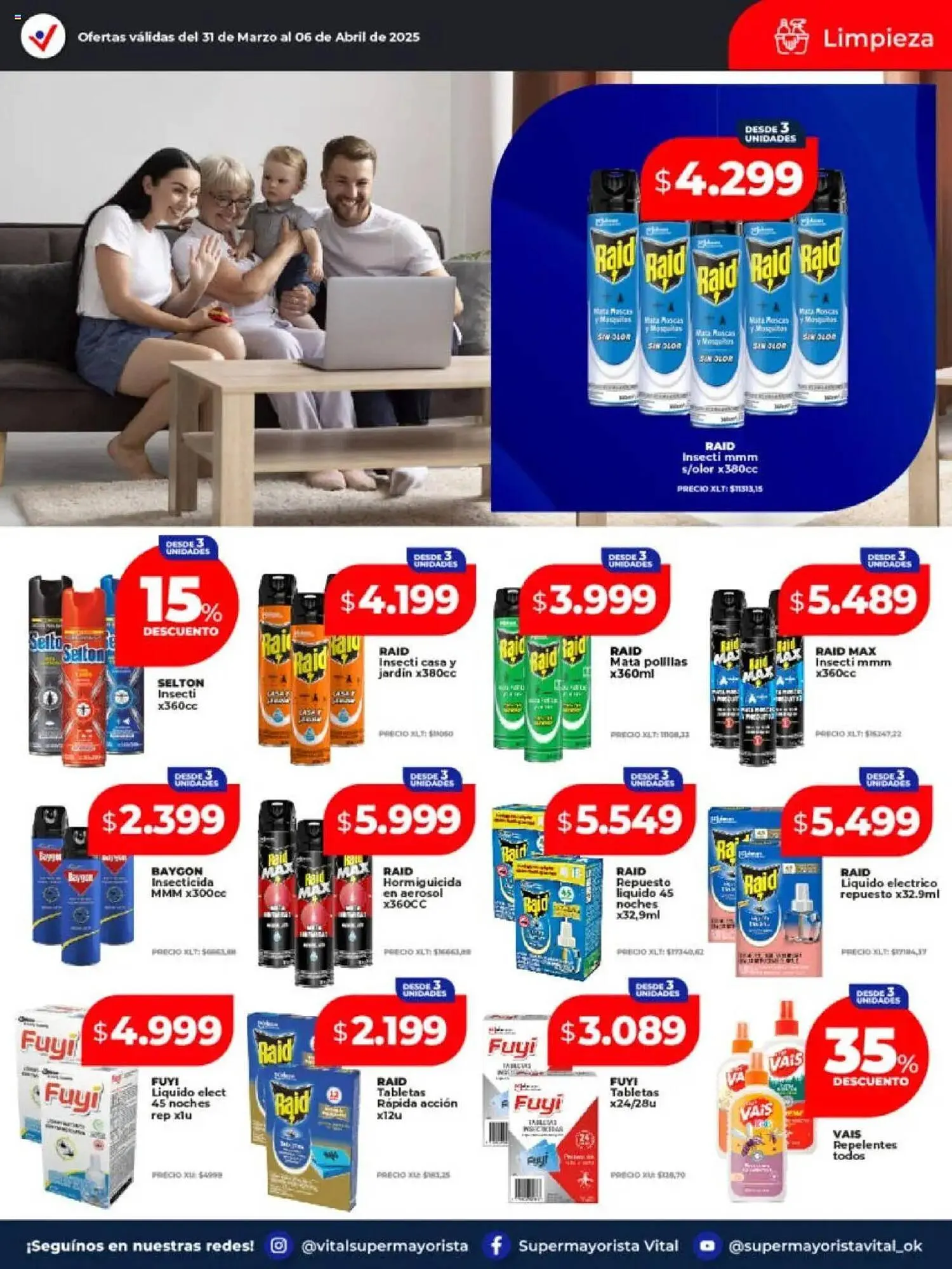 Ofertas de Catálogo Supermayorista Vital 31 de marzo al 6 de abril 2025 - Página 10 del catálogo