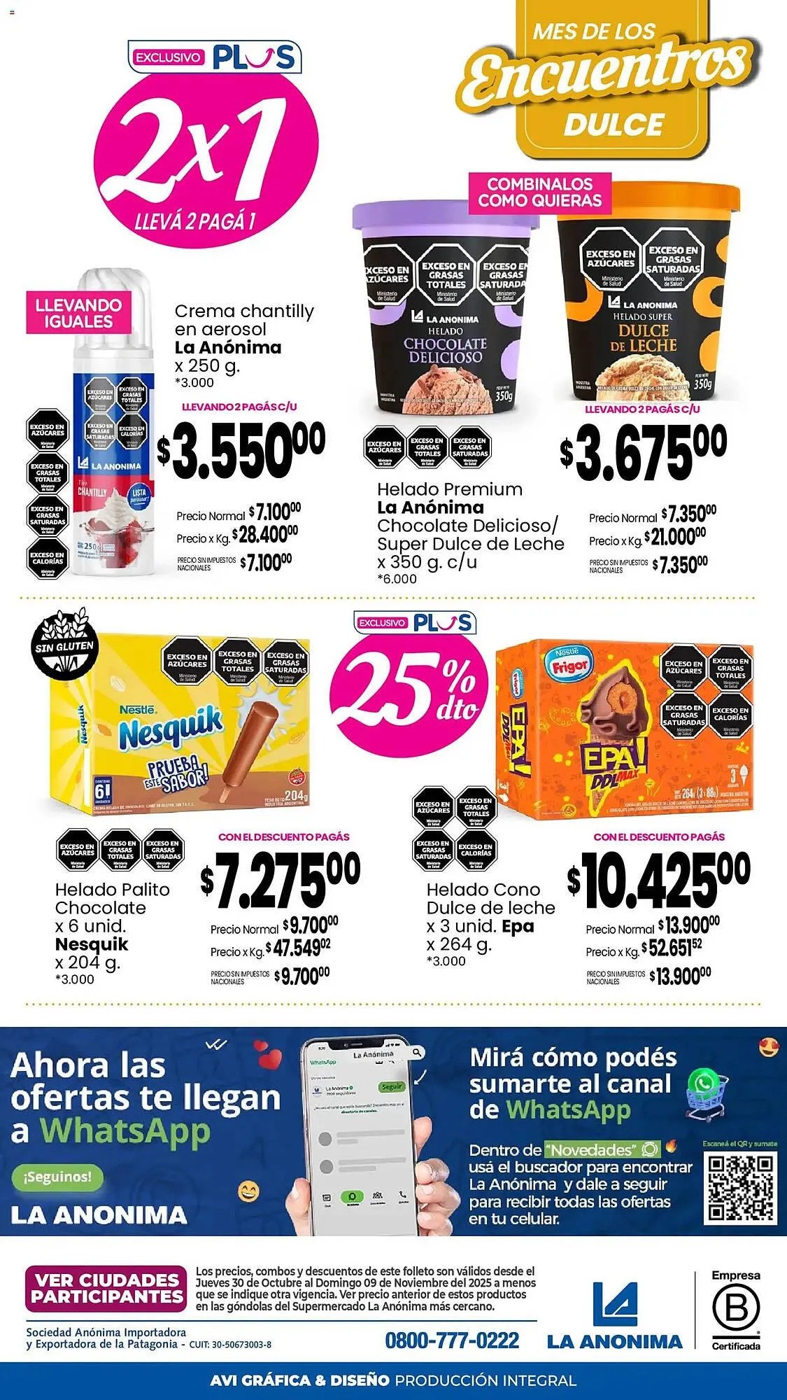 Ofertas de Catálogo La Anonima 30 de octubre al 10 de noviembre 2025 - Página 22 del catálogo