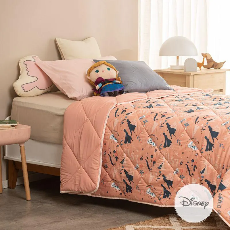 Acolchado 1 Plaza Reversible Cool Frozen