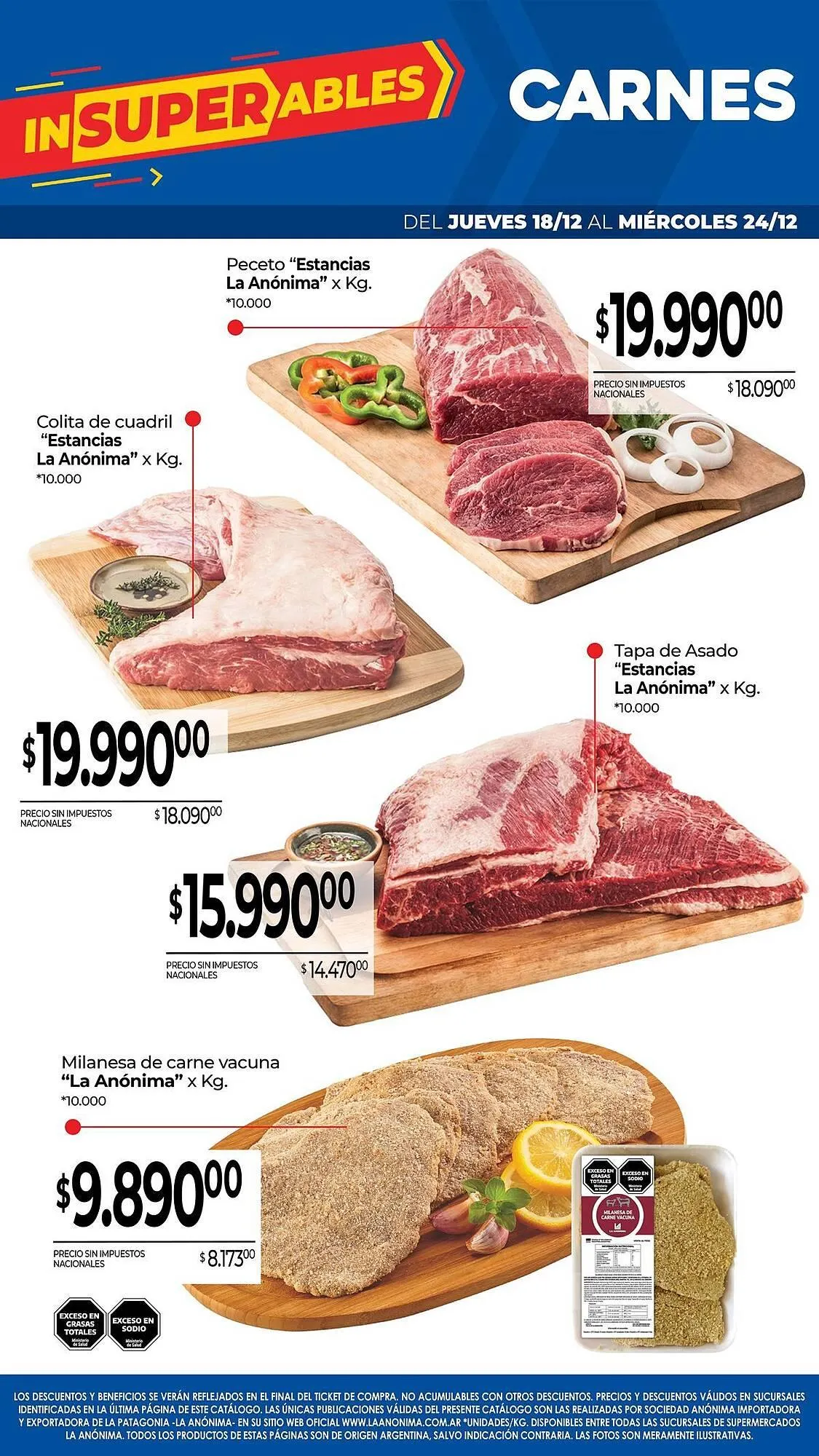 Ofertas de Catálogo La Anonima 18 de diciembre al 24 de diciembre 2025 - Página 2 del catálogo