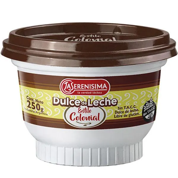 SERE.DULCE DE LECHE COLONIAL 250G