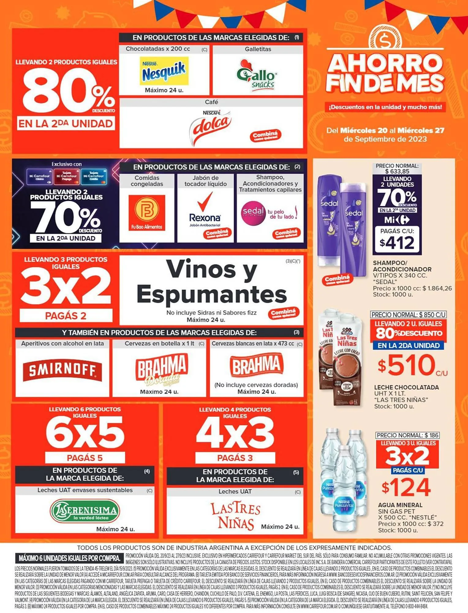 Ofertas de Catálogo Carrefour 21 de septiembre al 27 de septiembre 2023 - Página 23 del catálogo