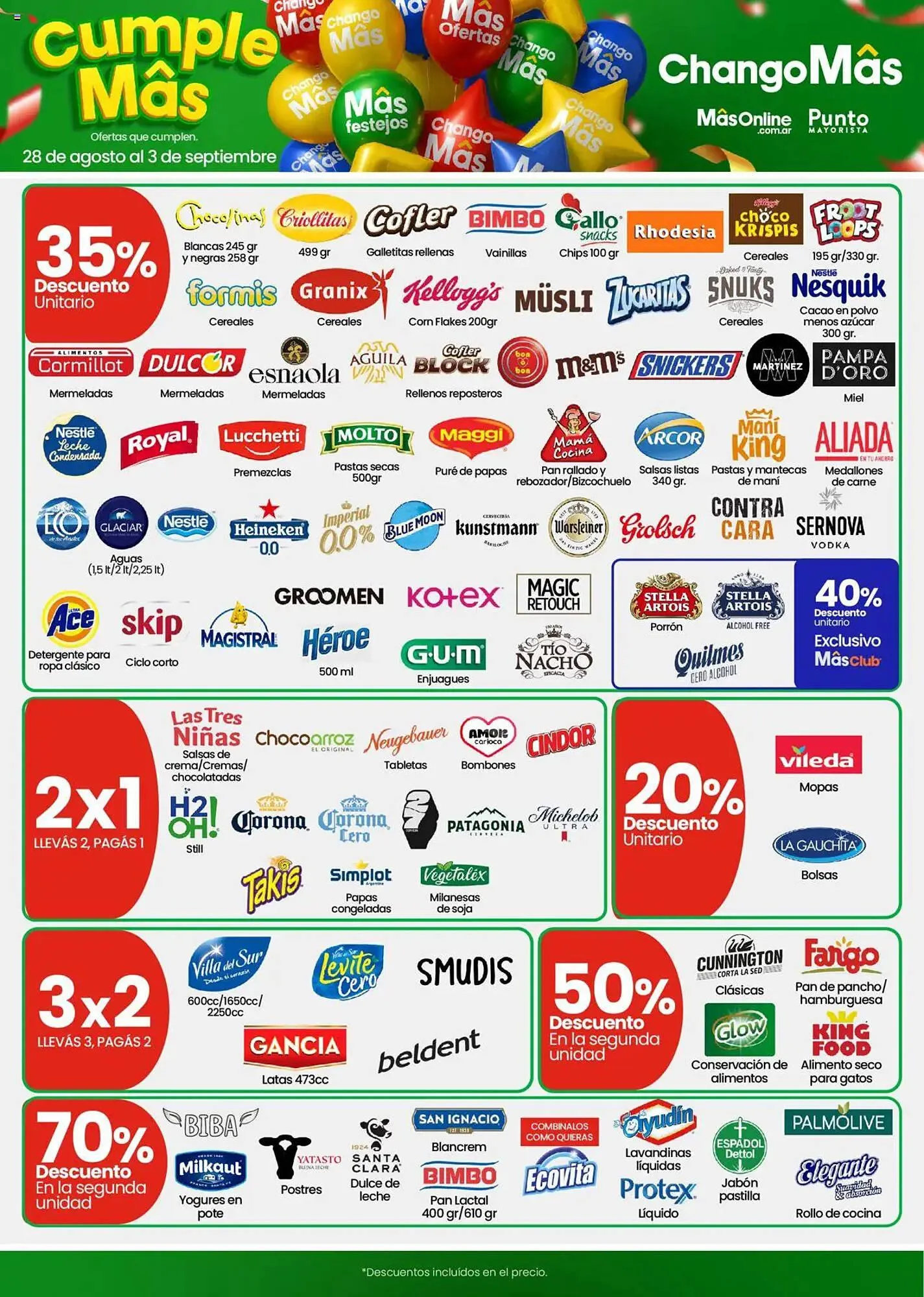 Ofertas de Catálogo Changomas 28 de agosto al 3 de septiembre 2025 - Página 2 del catálogo