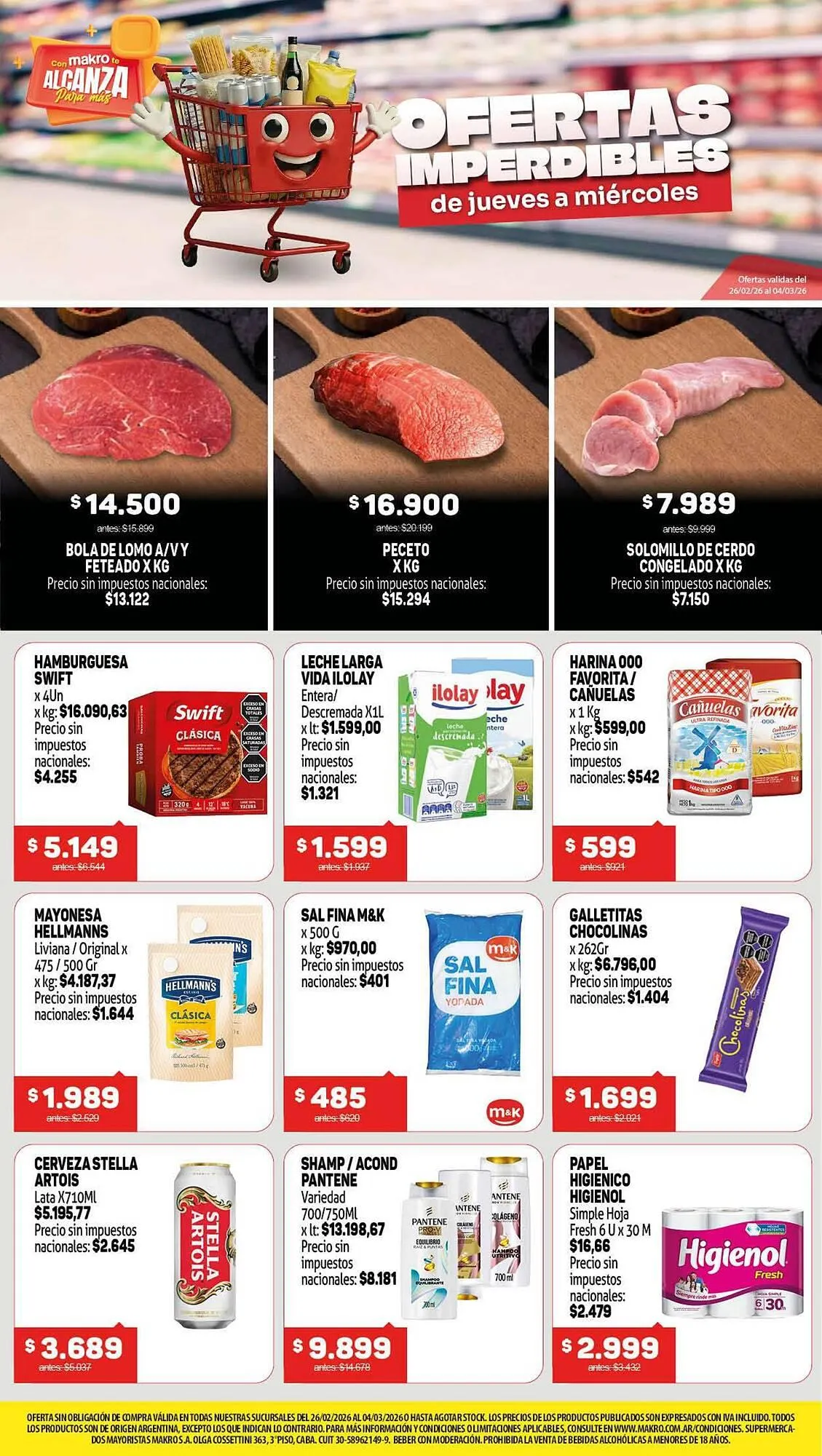 Ofertas de Catálogo Makro 26 de febrero al 1 de marzo 2026 - Página 1 del catálogo