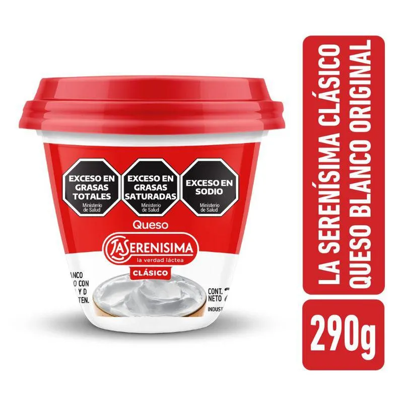 Queso blanco original La SerenÍsima Clásico 290 gr