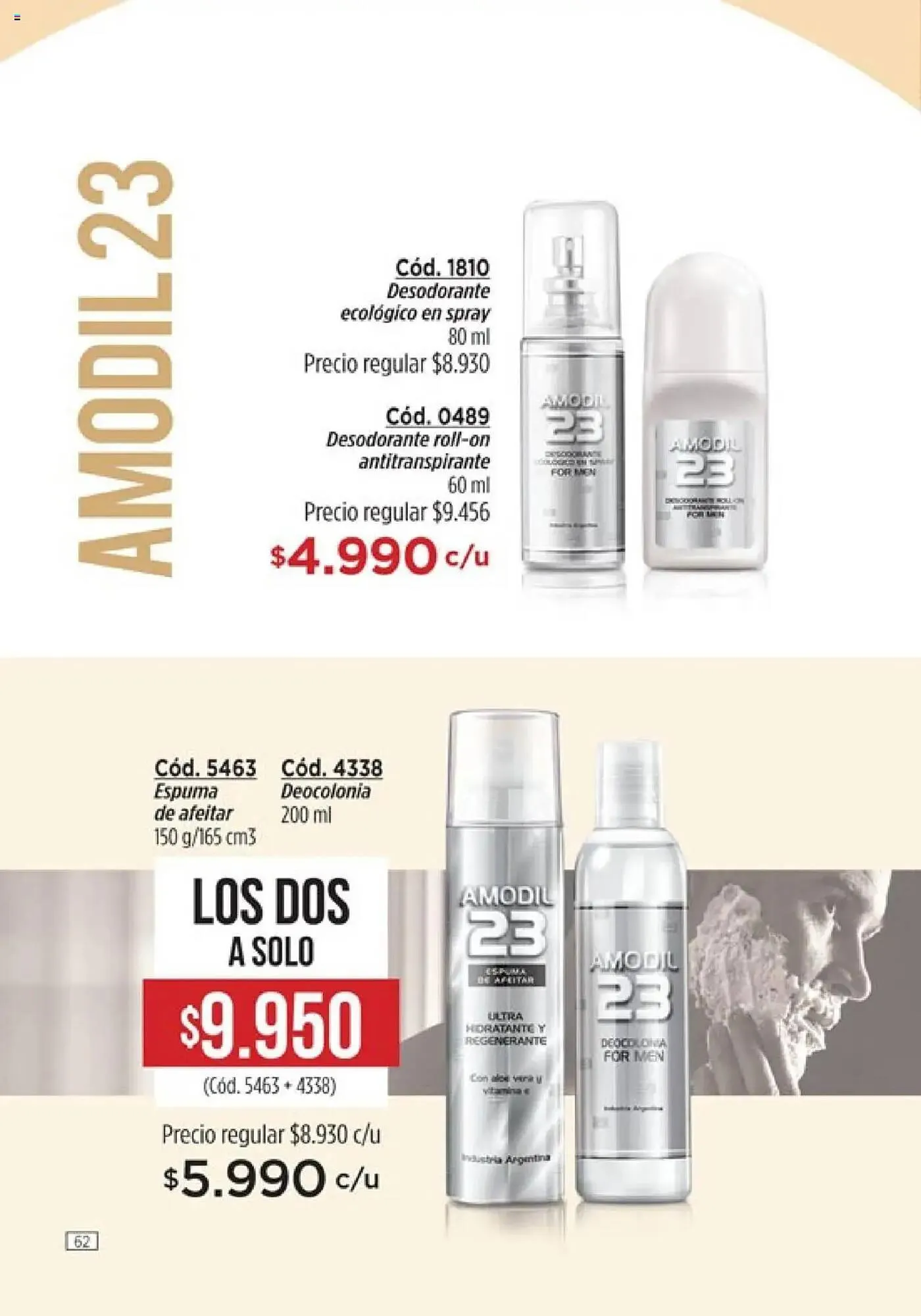 Ofertas de Catálogo Amodil 24 de marzo al 6 de abril 2025 - Página 62 del catálogo