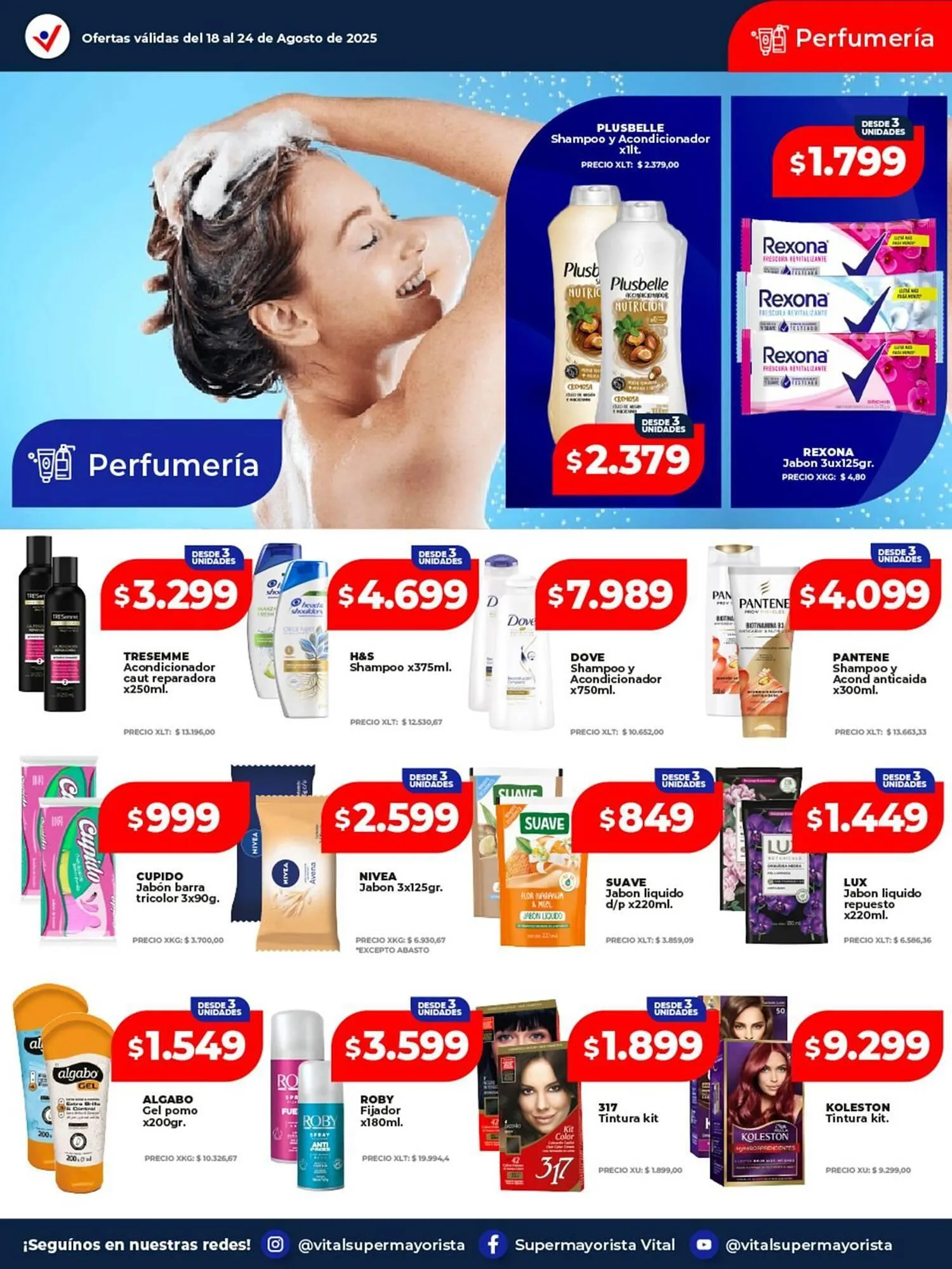 Ofertas de Catálogo Supermayorista Vital 18 de agosto al 24 de agosto 2025 - Página 2 del catálogo