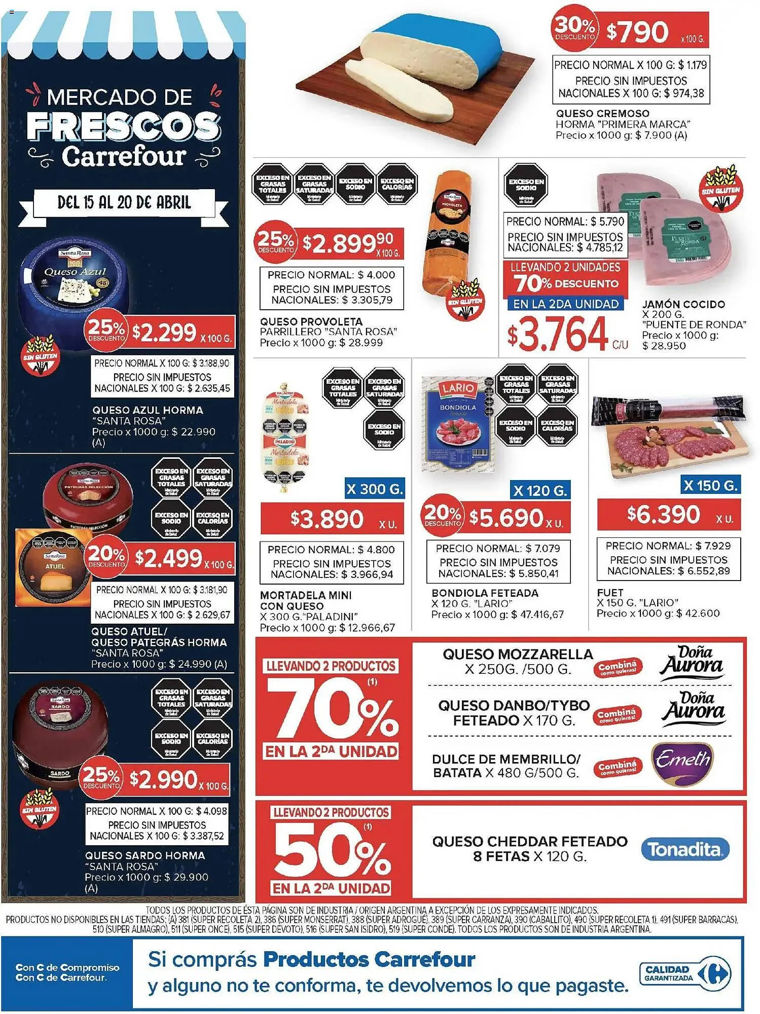 Ofertas de Catálogo Carrefour 15 de abril al 20 de abril 2026 - Página 37 del catálogo