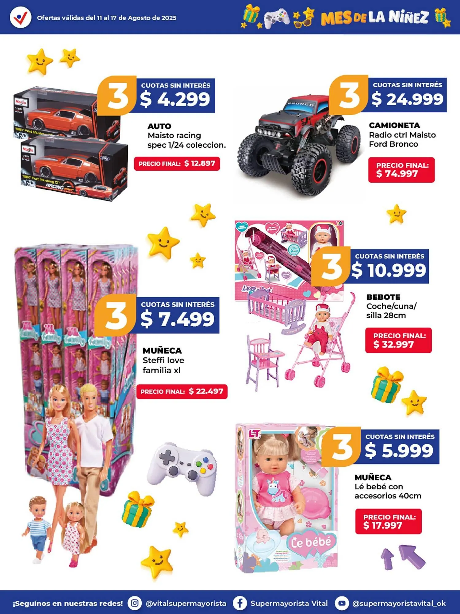 Ofertas de Catálogo Supermayorista Vital 11 de agosto al 17 de agosto 2025 - Página 3 del catálogo