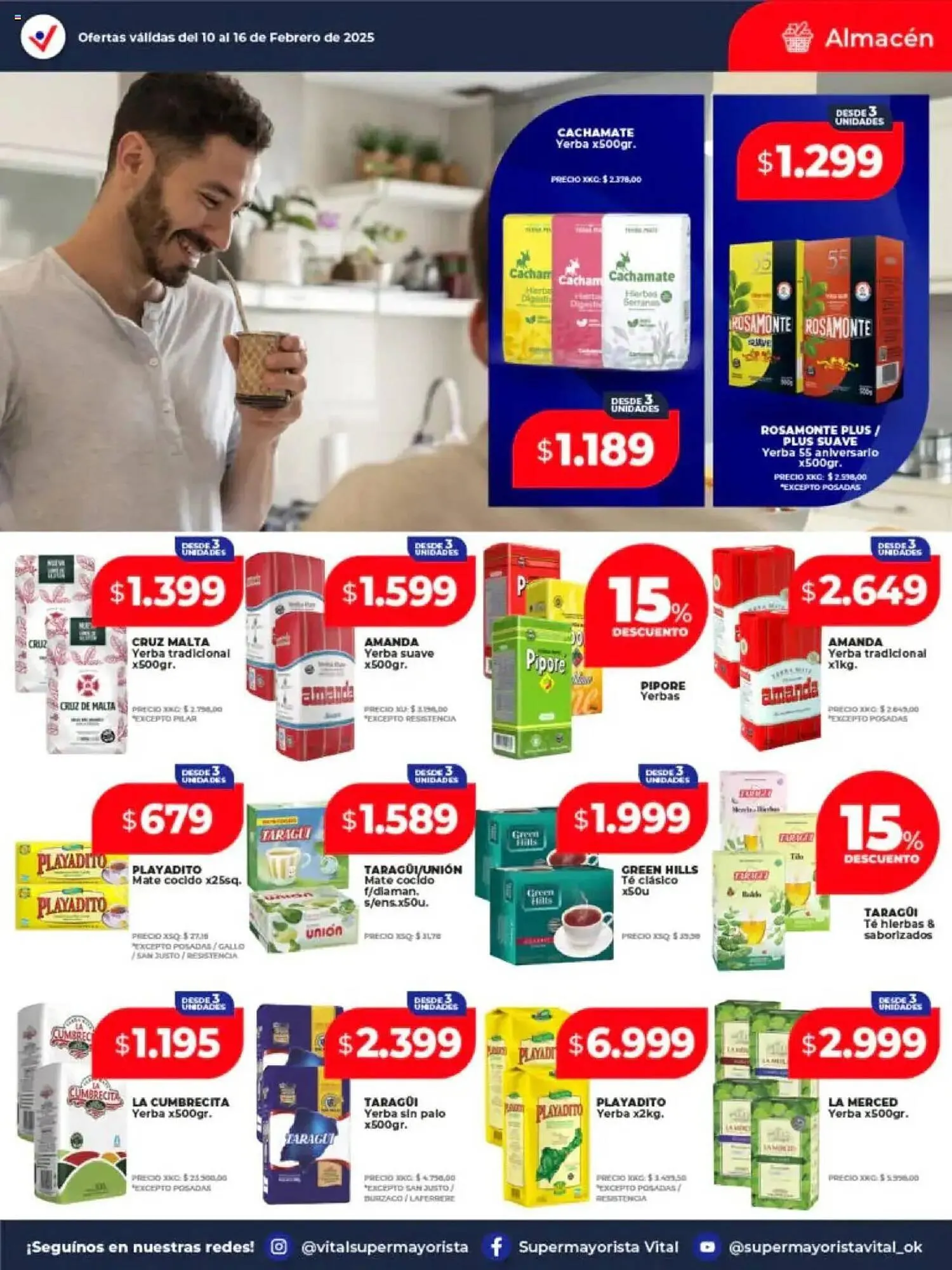 Ofertas de Catálogo Supermayorista Vital 10 de febrero al 16 de febrero 2025 - Página 17 del catálogo