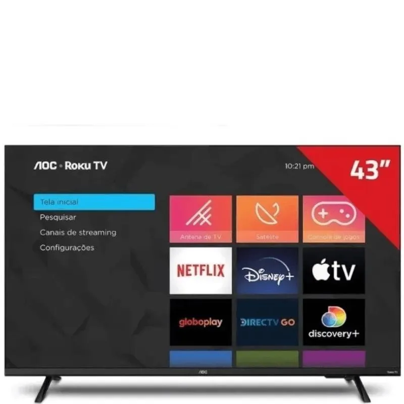 SMART TV AOC 43- FULL HD 43S5135-77G