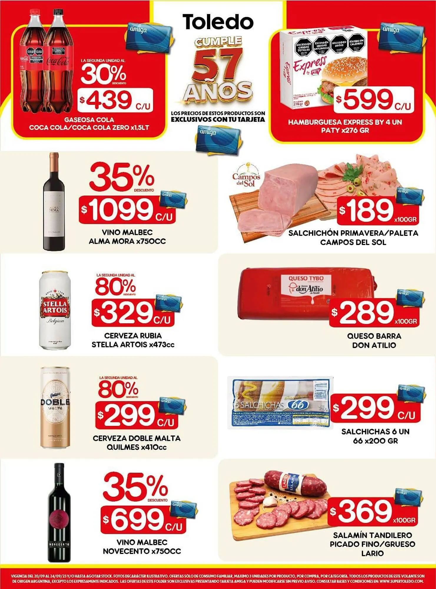 Ofertas de Catálogo Supermercados Toledo 20 de septiembre al 27 de septiembre 2023 - Página 3 del catálogo