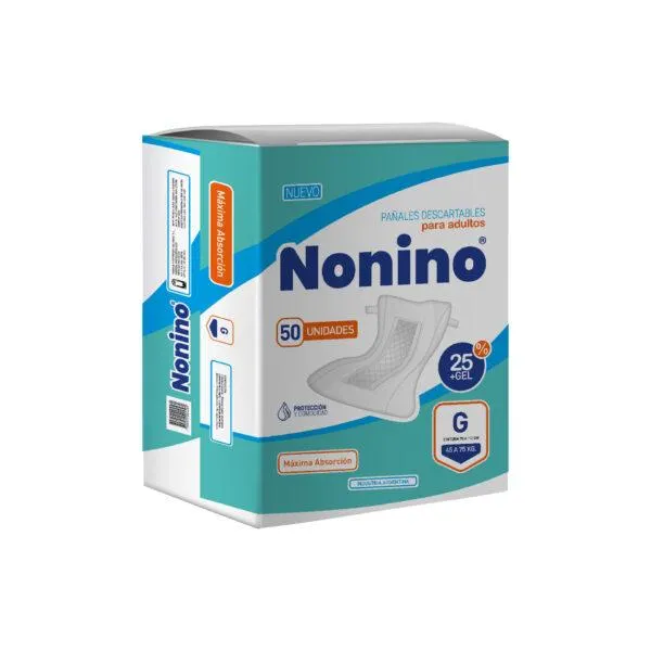 Pañales Nonino Clasicos Unisex G X50 Unid