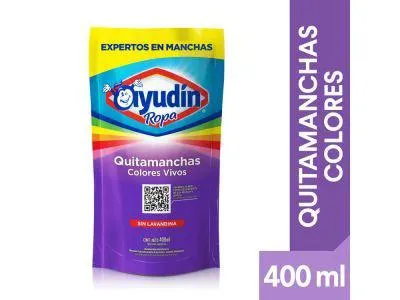 QUITAMANCHAS AYUDIN COLORES DOYPACK 400 cc