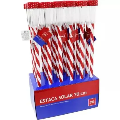 Estaca solar 70 cm guía polar