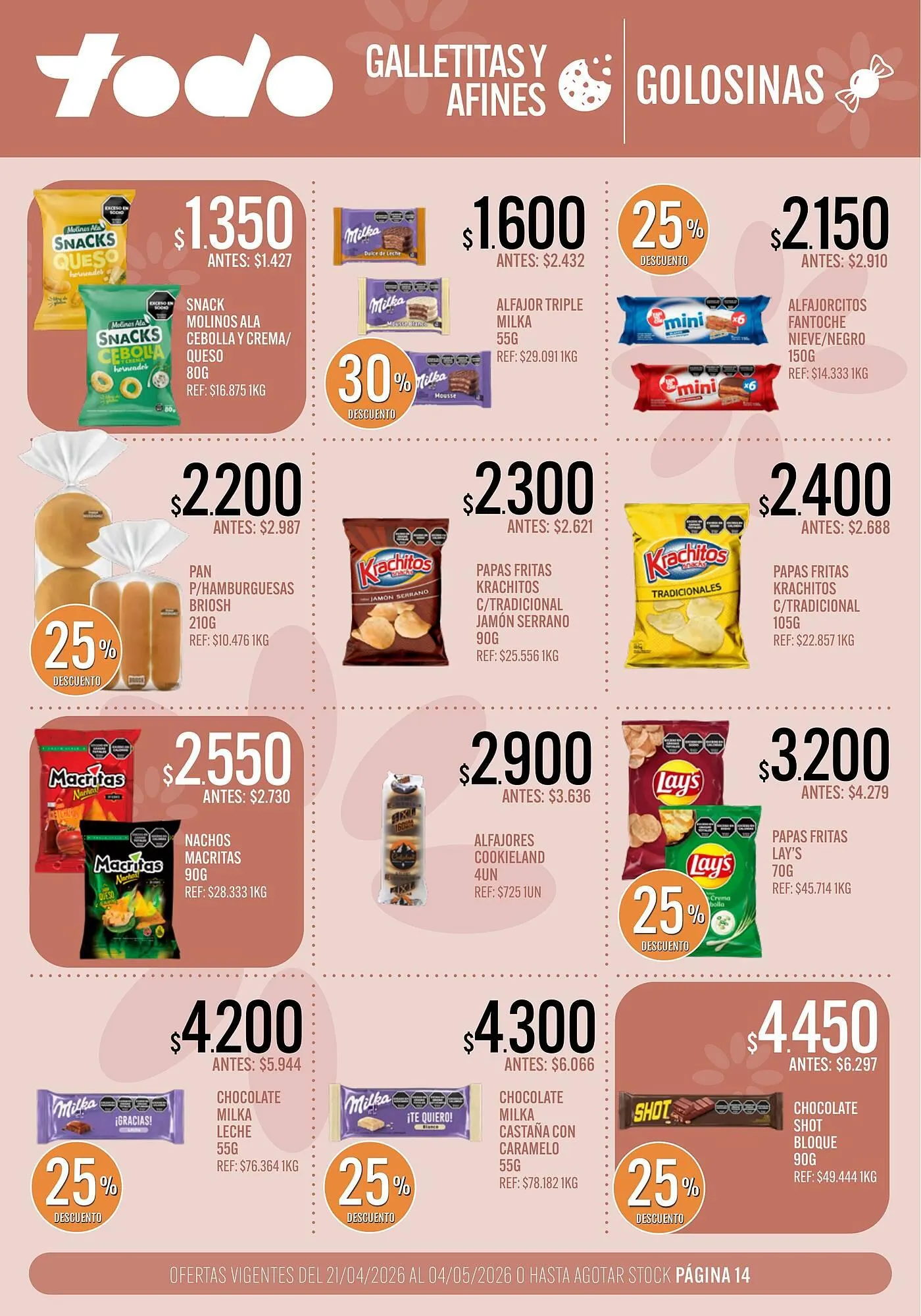 Ofertas de Catálogo Supermercados Todo 21 de abril al 4 de mayo 2026 - Página 14 del catálogo