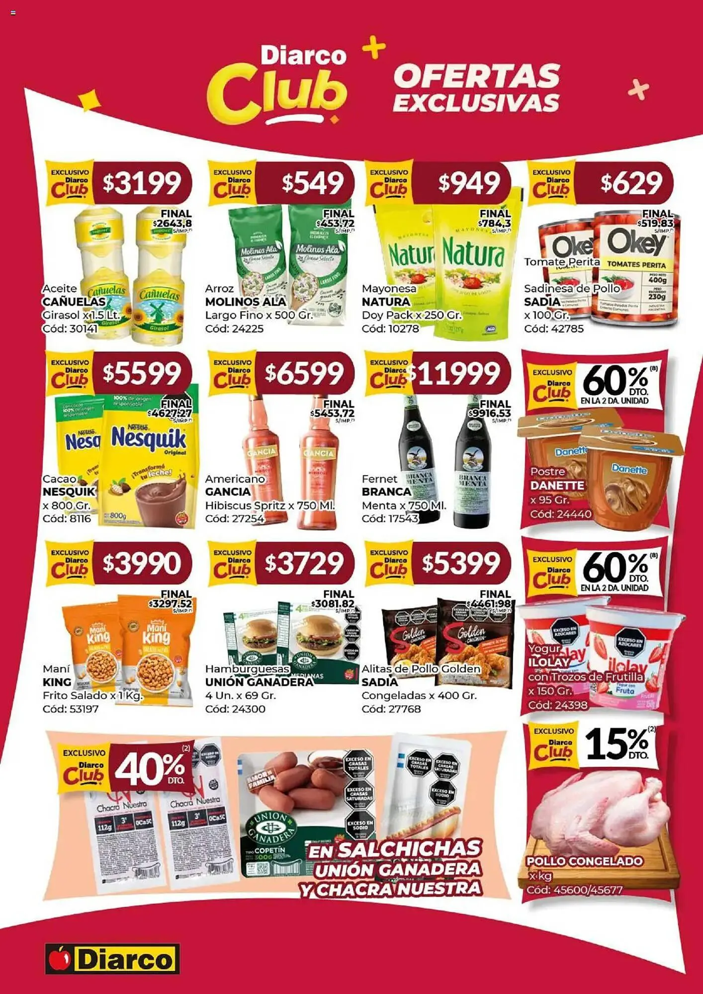 Ofertas de Catálogo Diarco 21 de julio al 26 de julio 2025 - Página 9 del catálogo