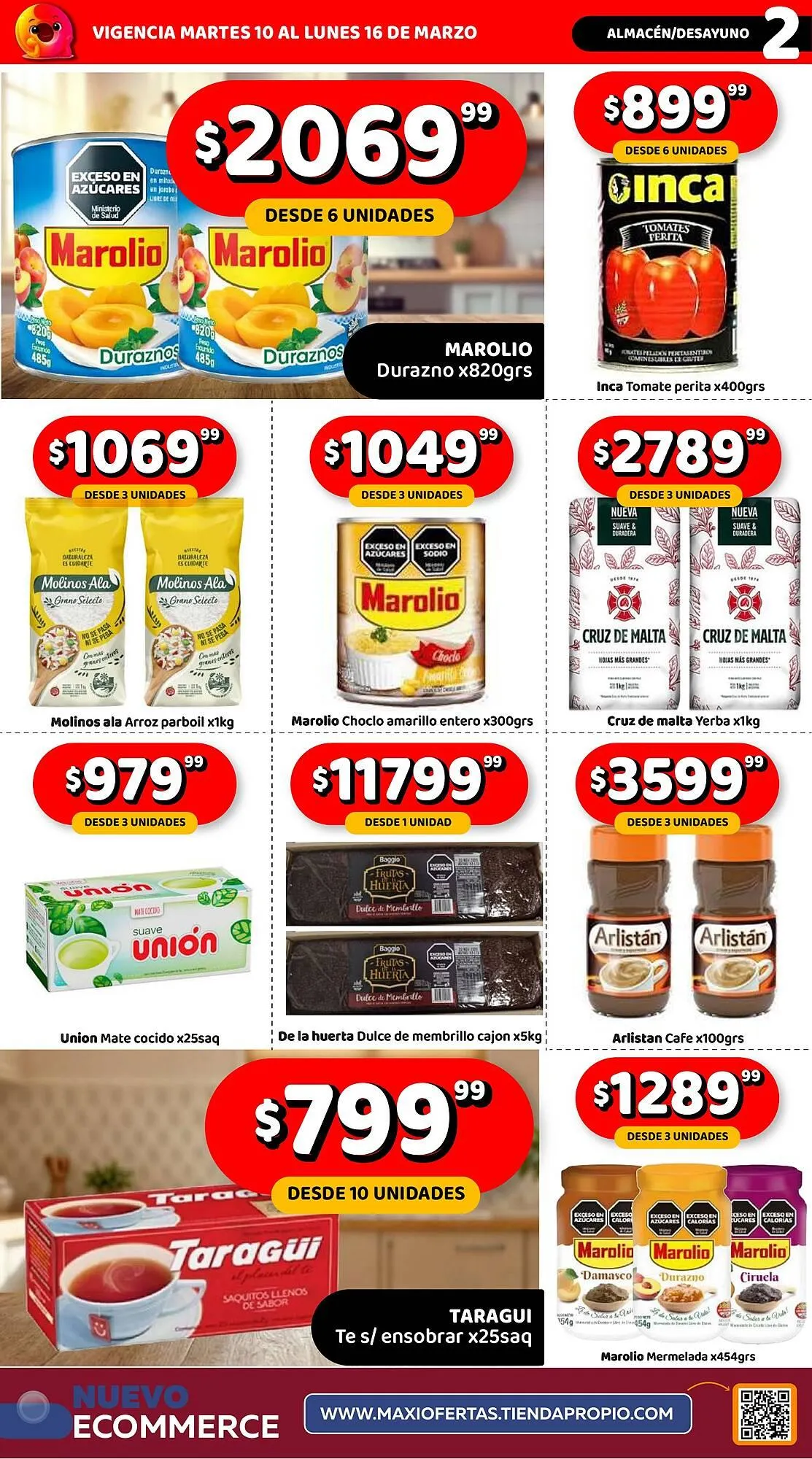 Ofertas de Catálogo Maxi Ofertas 10 de marzo al 16 de marzo 2026 - Página 2 del catálogo