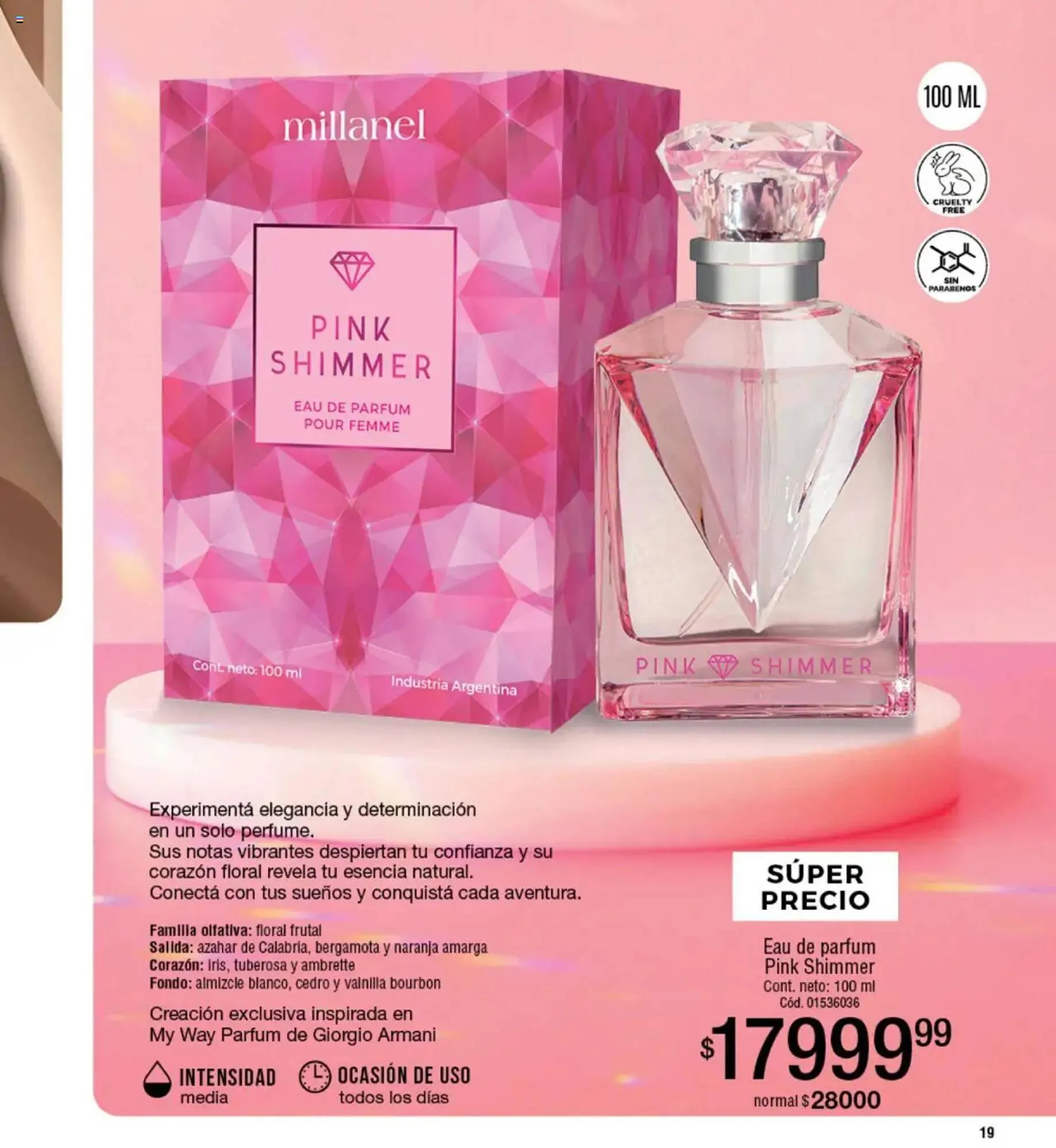 Ofertas de Catálogo Millanel Cosmética 28 de abril al 25 de mayo 2025 - Página 19 del catálogo