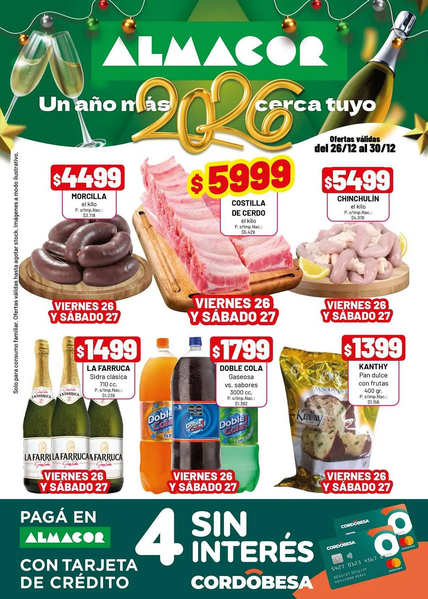 Ofertas de Catálogo Almacor 26 de diciembre al 30 de diciembre 2025 - Página 1 del catálogo