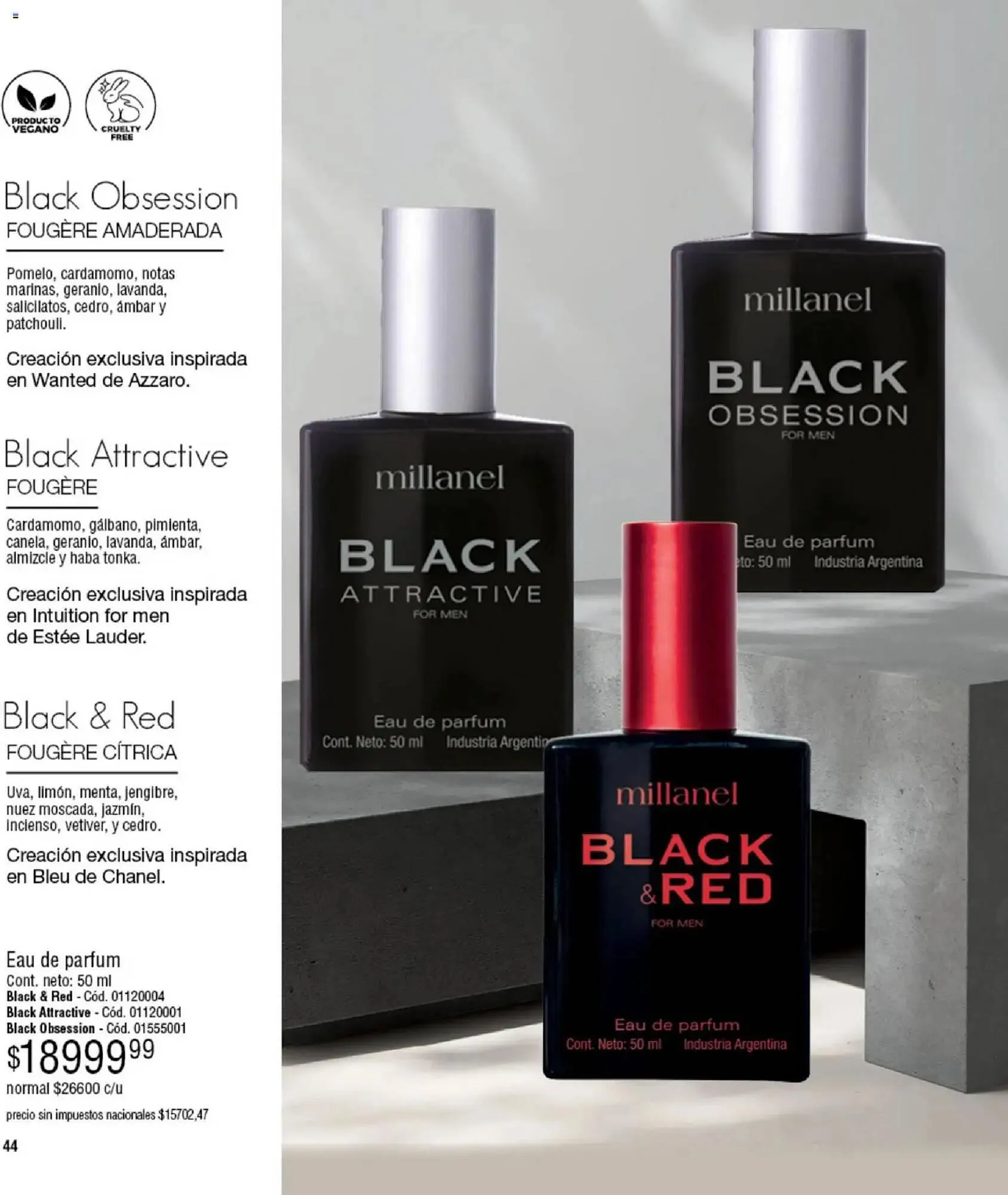 Ofertas de Catálogo Millanel Cosmética 2 de febrero al 2 de marzo 2026 - Página 44 del catálogo
