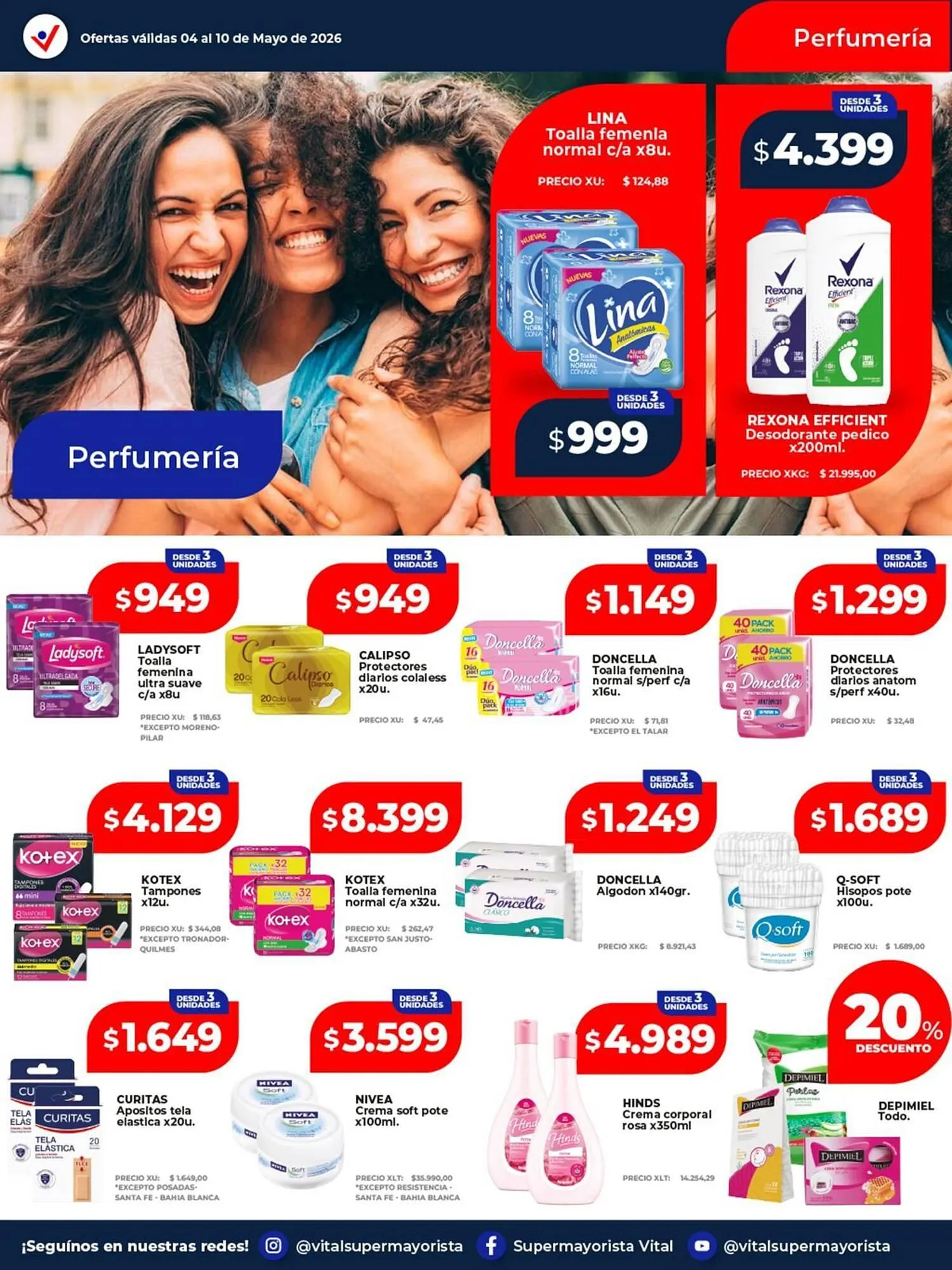 Ofertas de Catálogo Supermayorista Vital 4 de mayo al 10 de mayo 2026 - Página 4 del catálogo