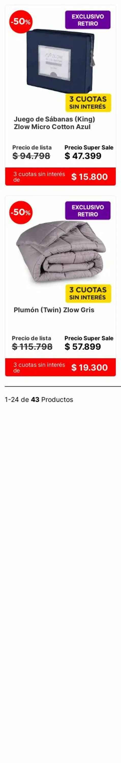 Ofertas de Sommier Center 12 de febrero al 21 de febrero 2024 - Página 6 del catálogo