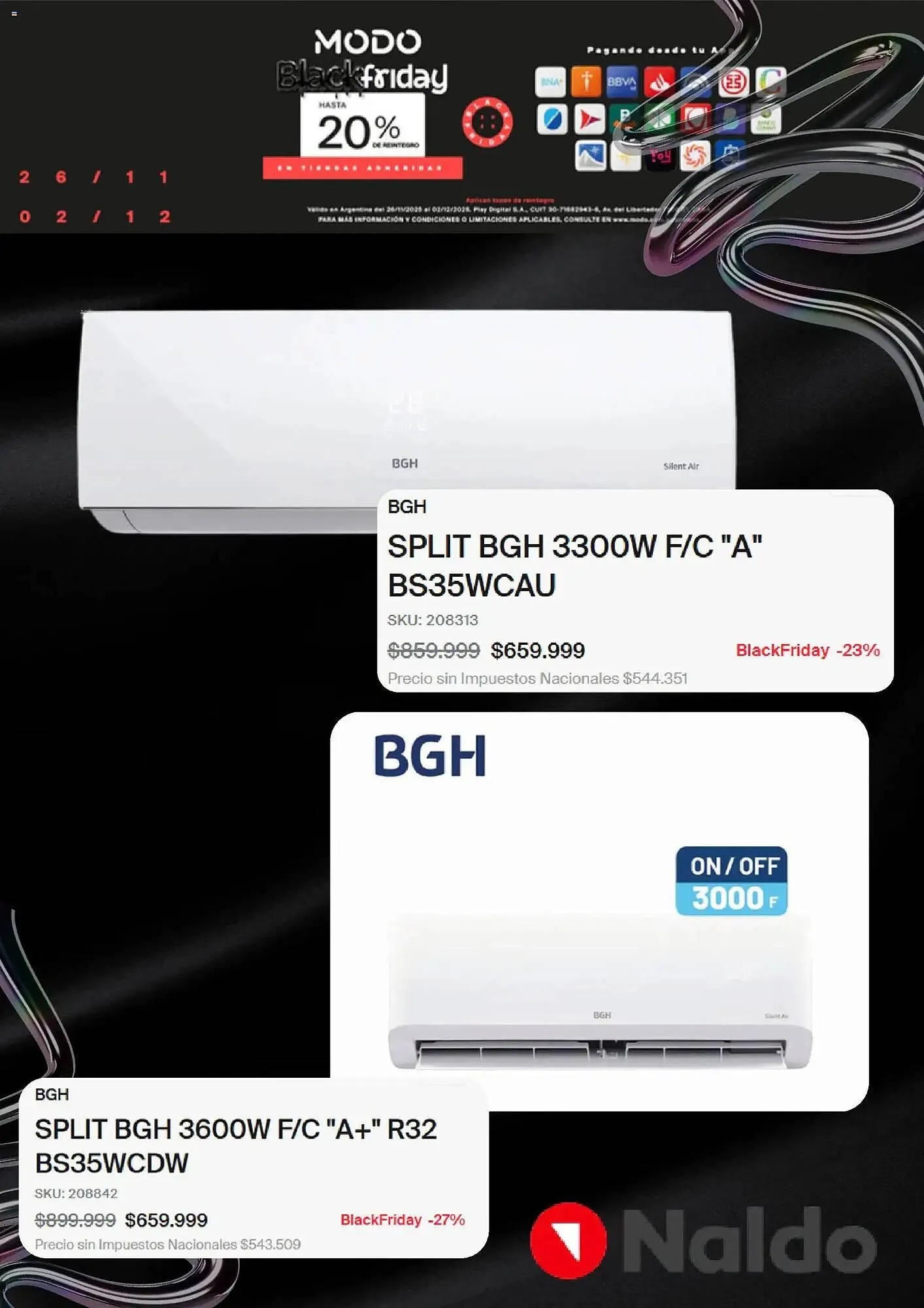 Ofertas de Catálogo Naldo Lombardi 26 de noviembre al 3 de diciembre 2025 - Página 3 del catálogo