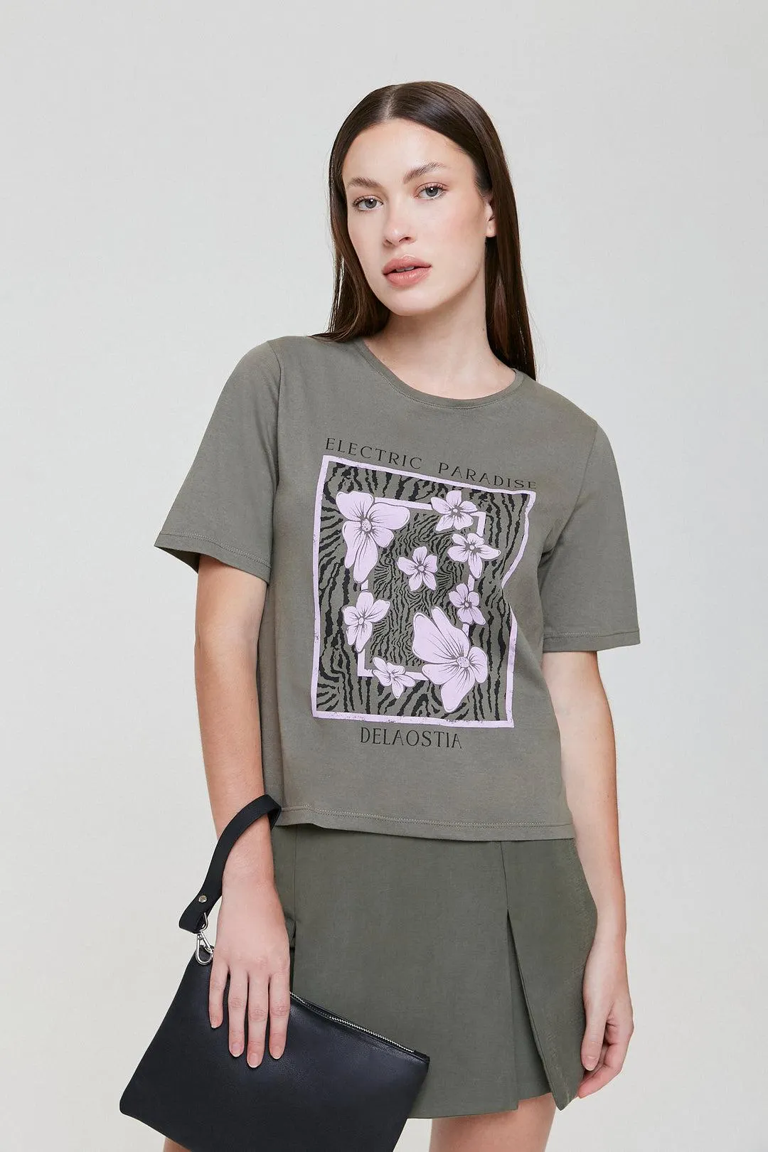 Remera Electric Paradise - Verde