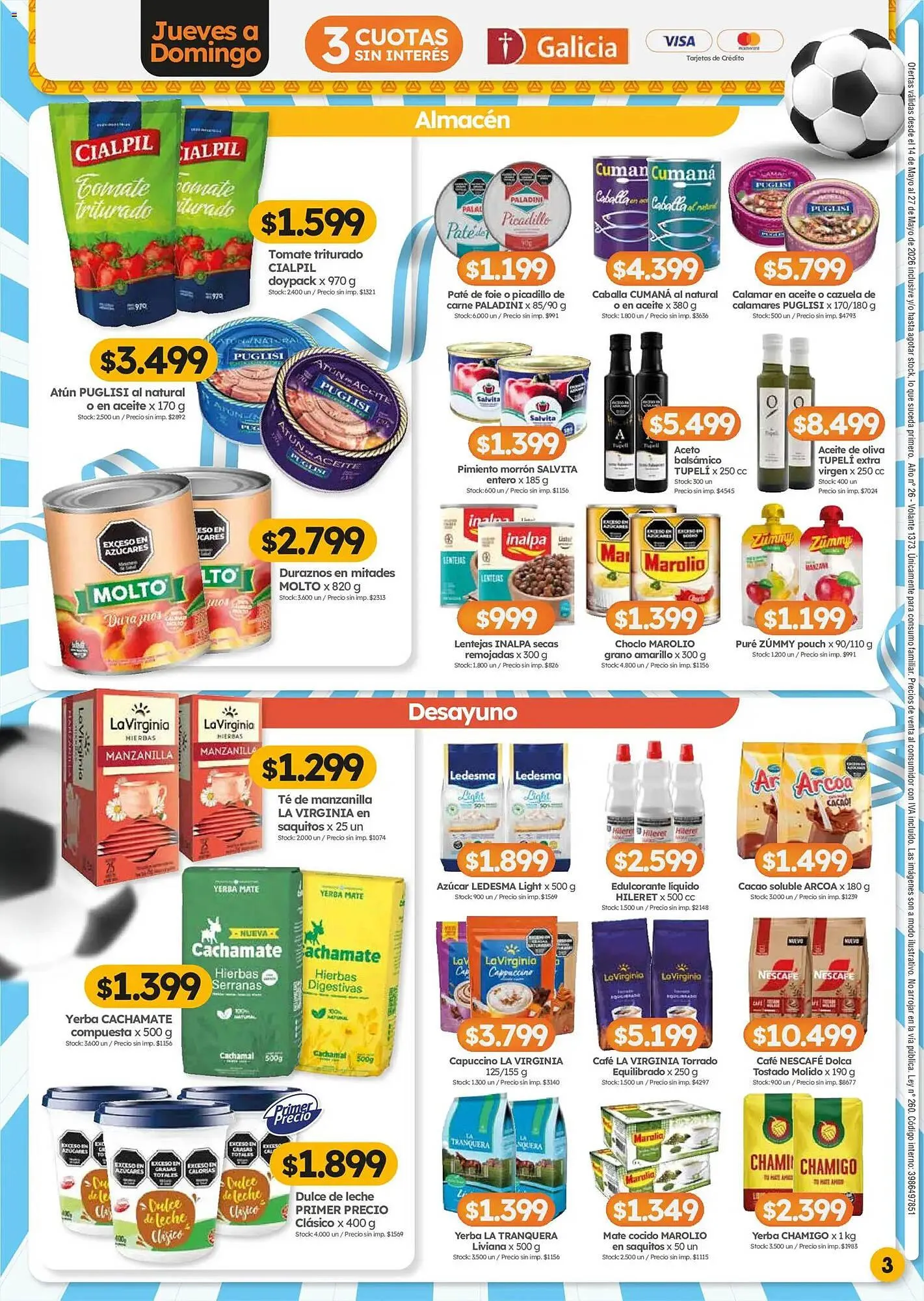 Ofertas de Folleto Cordiez 14 de mayo al 27 de mayo 2026 - Página 3 del catálogo