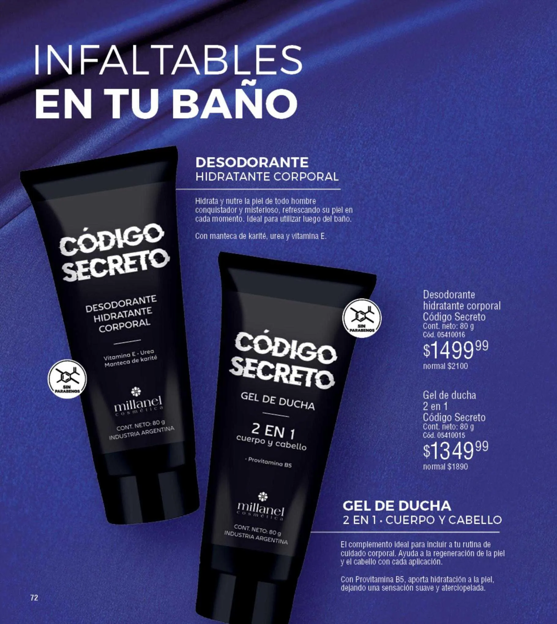 Ofertas de Catálogo Millanel Cosmética 21 de julio al 31 de julio 2023 - Página 72 del catálogo