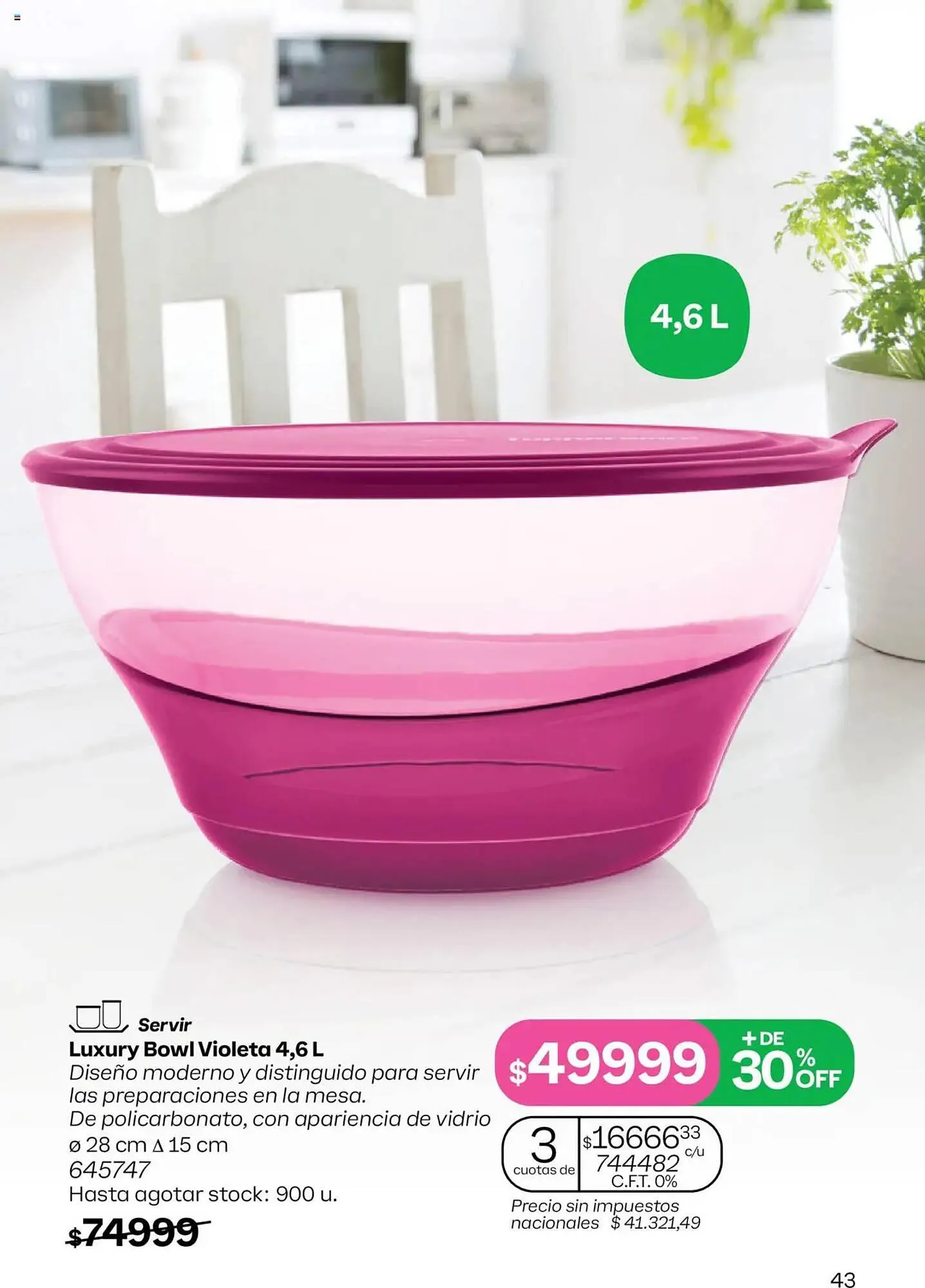 Ofertas de Catálogo Tupperware 23 de julio al 6 de agosto 2025 - Página 44 del catálogo