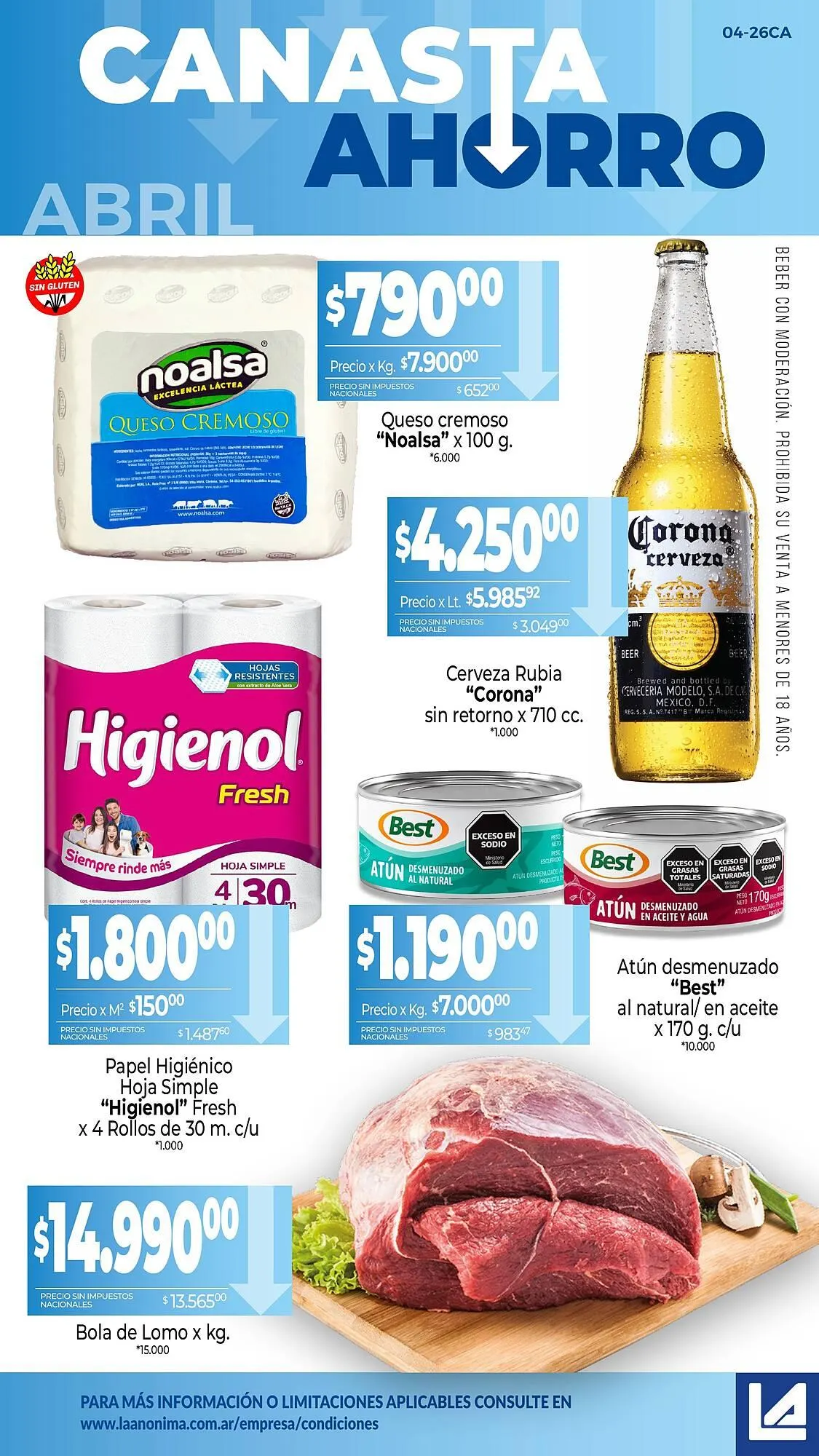 Catálogo La Anonima - 1