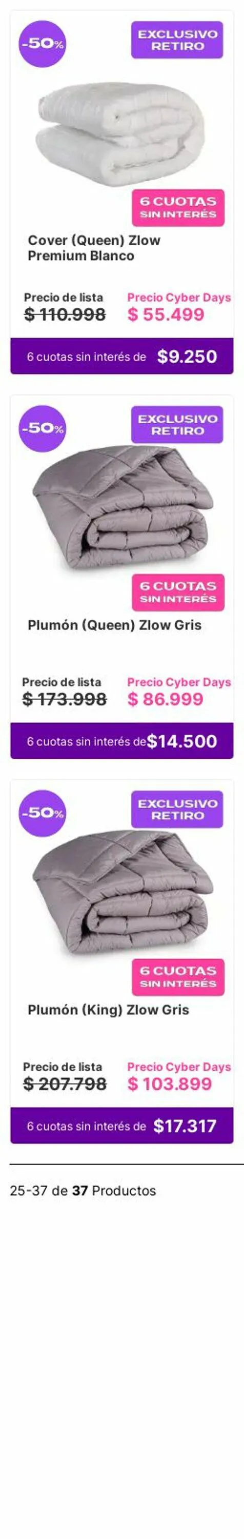 Ofertas de Sommier Center 20 de noviembre al 29 de noviembre 2023 - Página 9 del catálogo