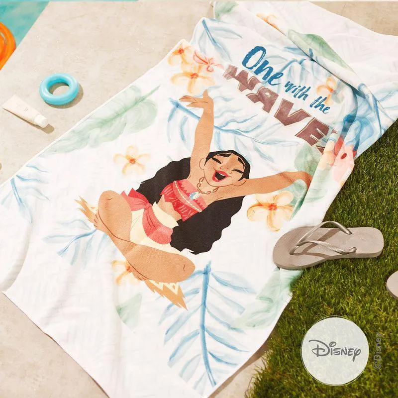 Toallón Playero Olas Moana