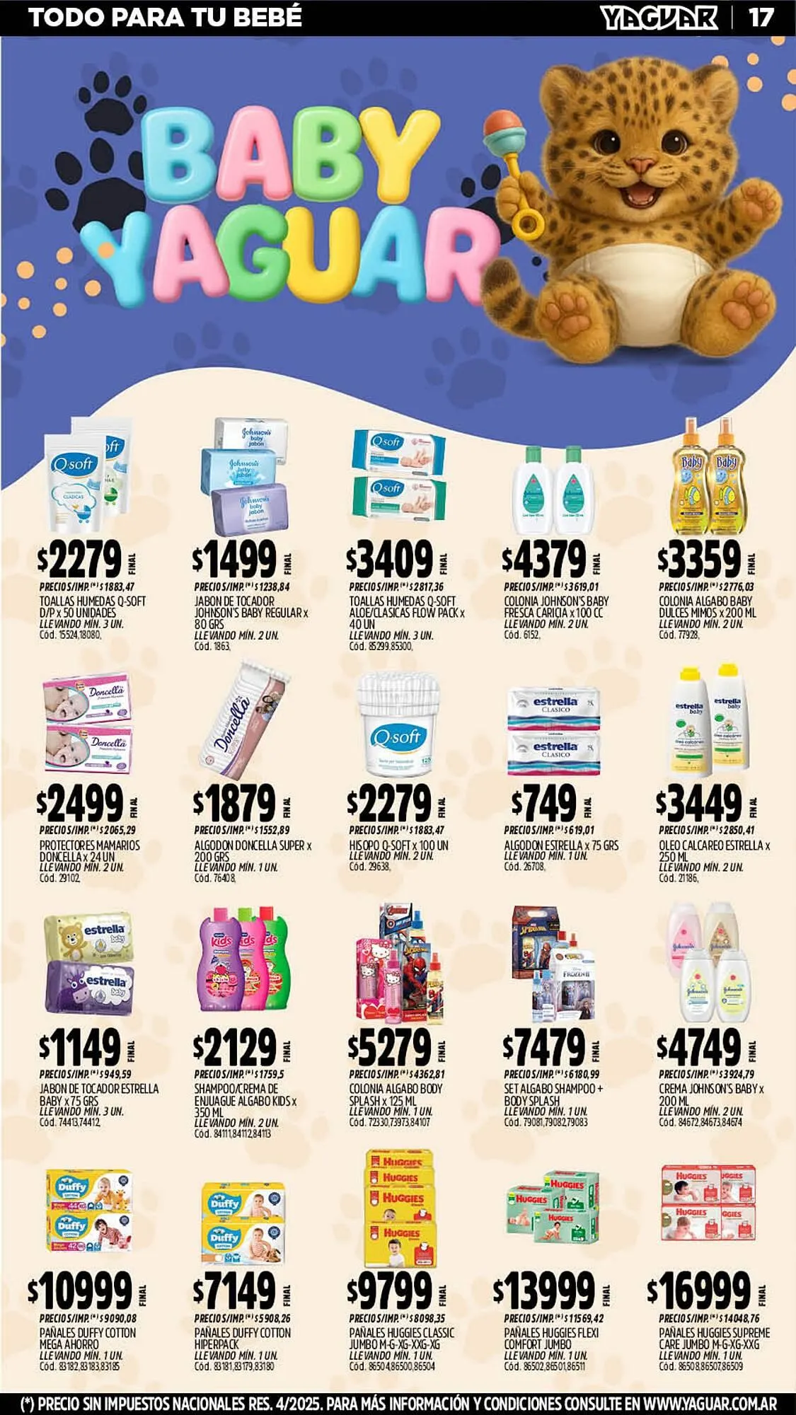 Ofertas de Catálogo Supermercados Yaguar 22 de diciembre al 28 de diciembre 2025 - Página 20 del catálogo