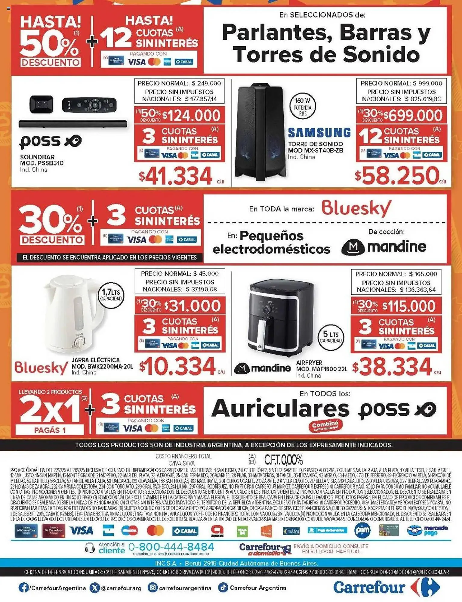 Ofertas de Catálogo Carrefour 22 de julio al 28 de julio 2025 - Página 29 del catálogo