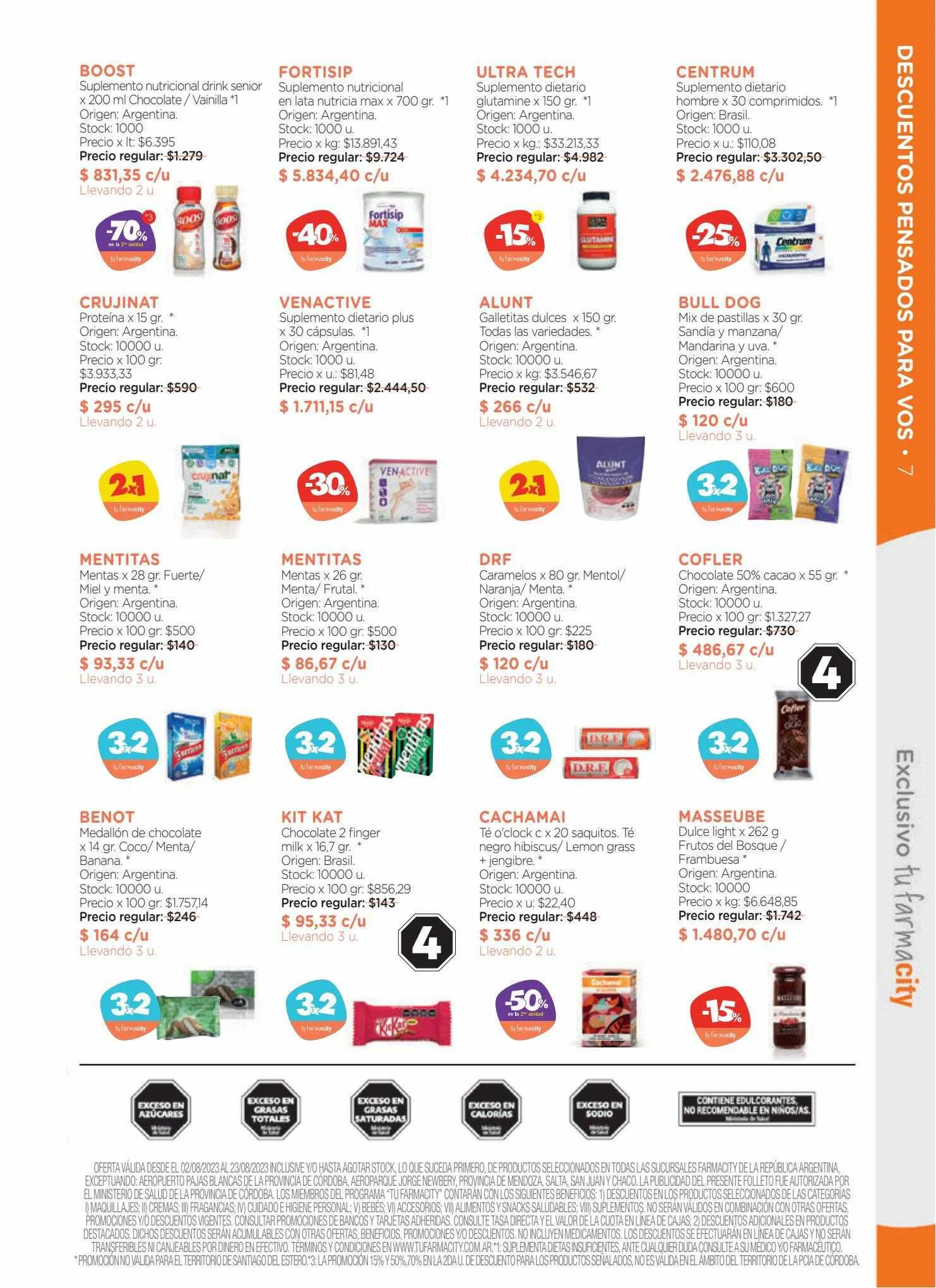 Ofertas de Catálogo Farmacity 1 de junio al 30 de septiembre 2023 - Página 7 del catálogo