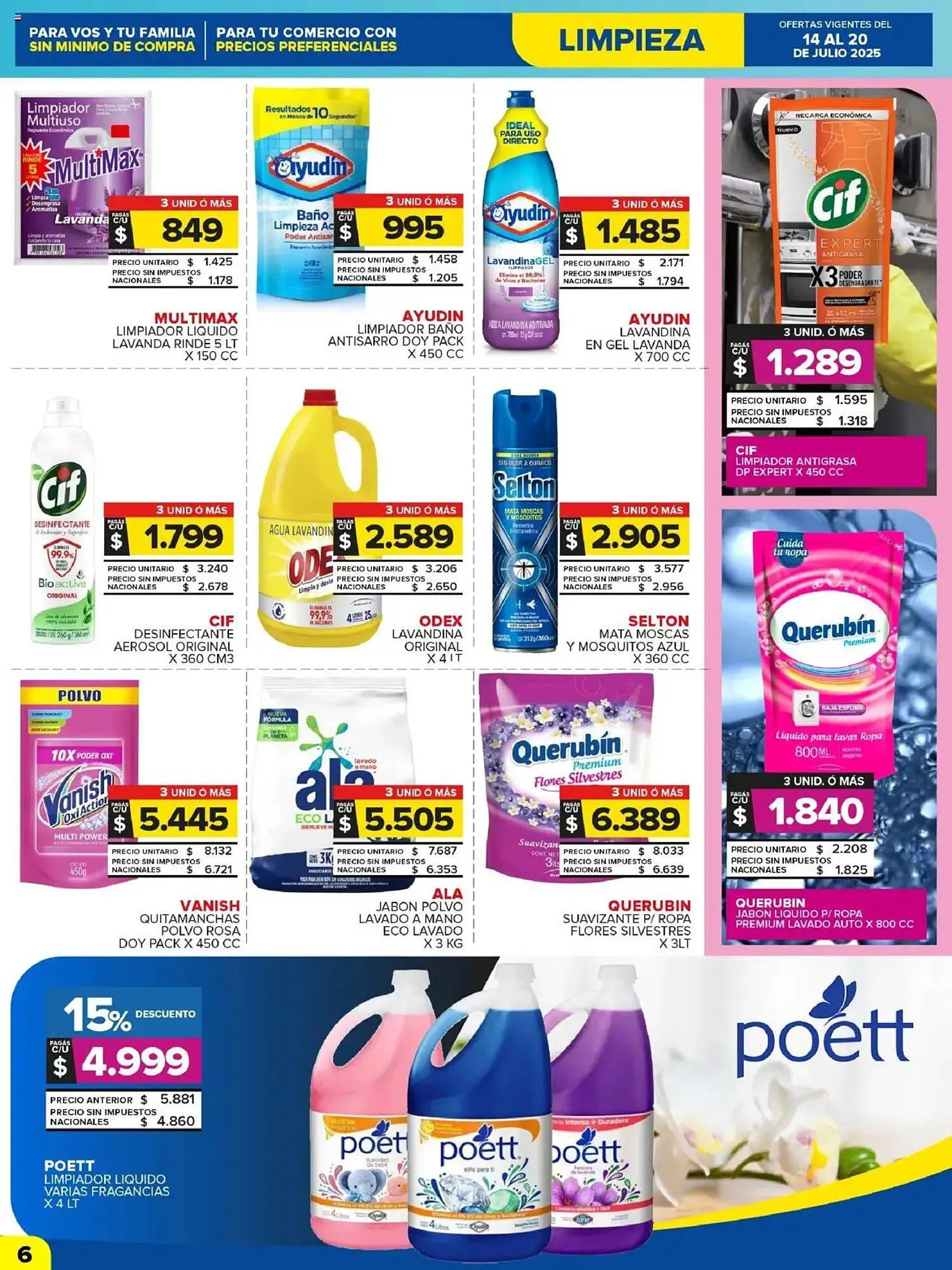 Ofertas de Catálogo Carrefour Maxi 14 de julio al 20 de julio 2025 - Página 6 del catálogo