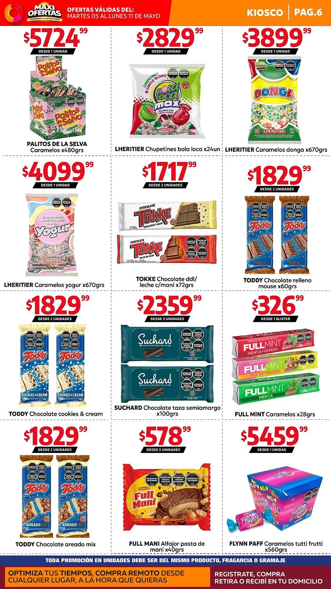 Ofertas de Catálogo Maxi Ofertas 4 de mayo al 11 de mayo 2026 - Página 6 del catálogo