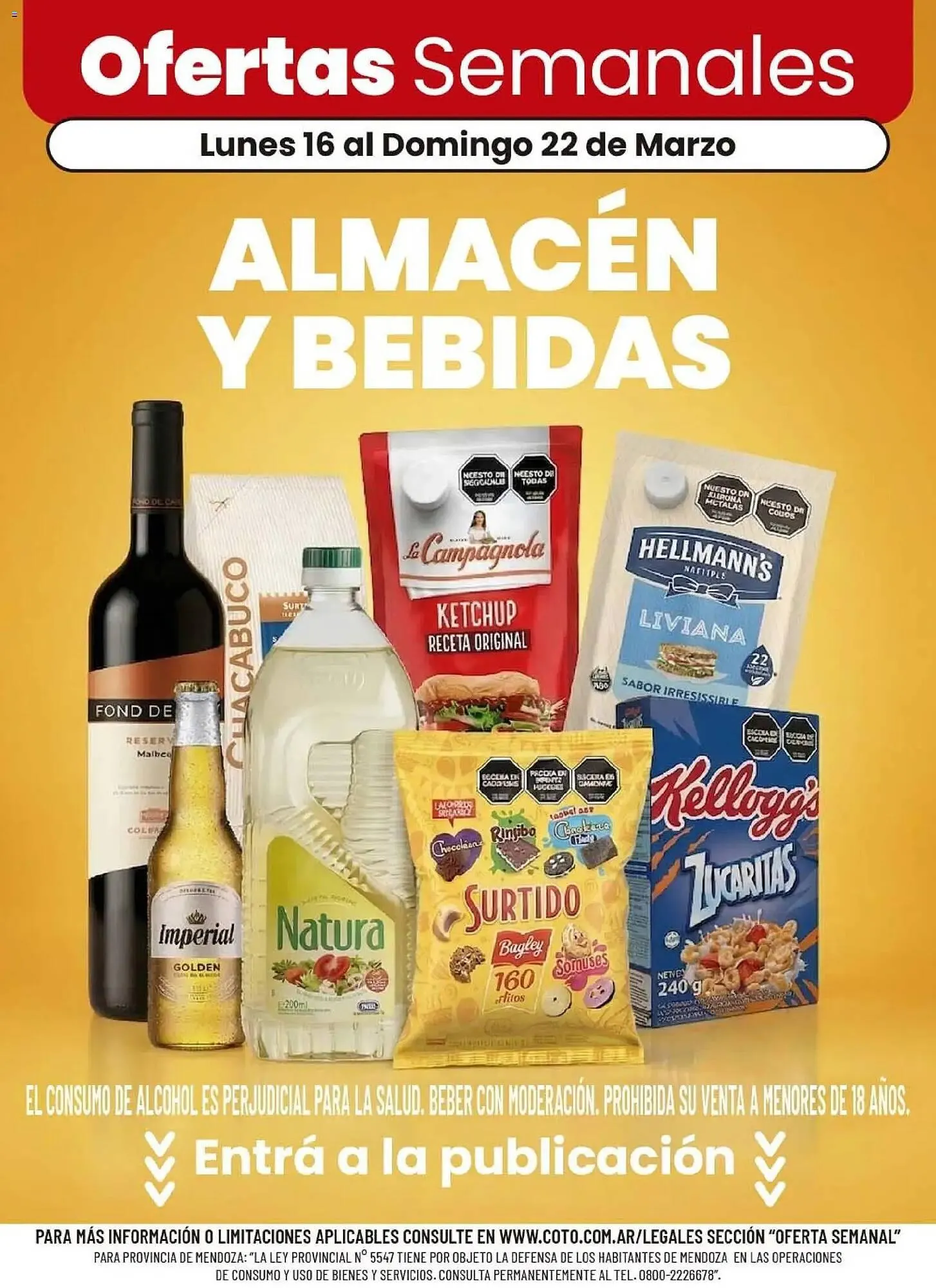 Ofertas de Catálogo Coto 16 de marzo al 22 de marzo 2026 - Página 1 del catálogo