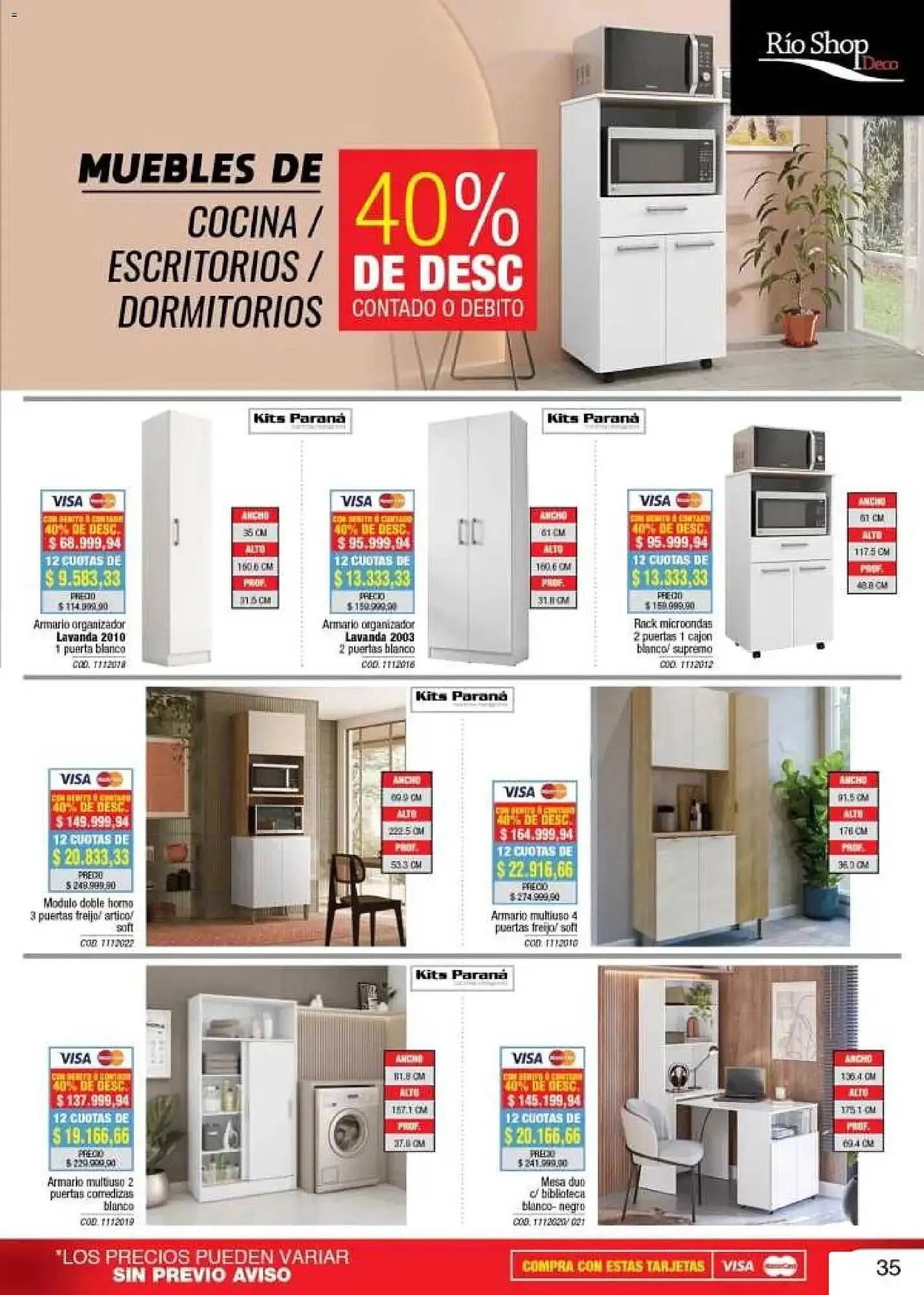 Ofertas de Catálogo Rio Shop Deco 2 de febrero al 4 de marzo 2026 - Página 35 del catálogo