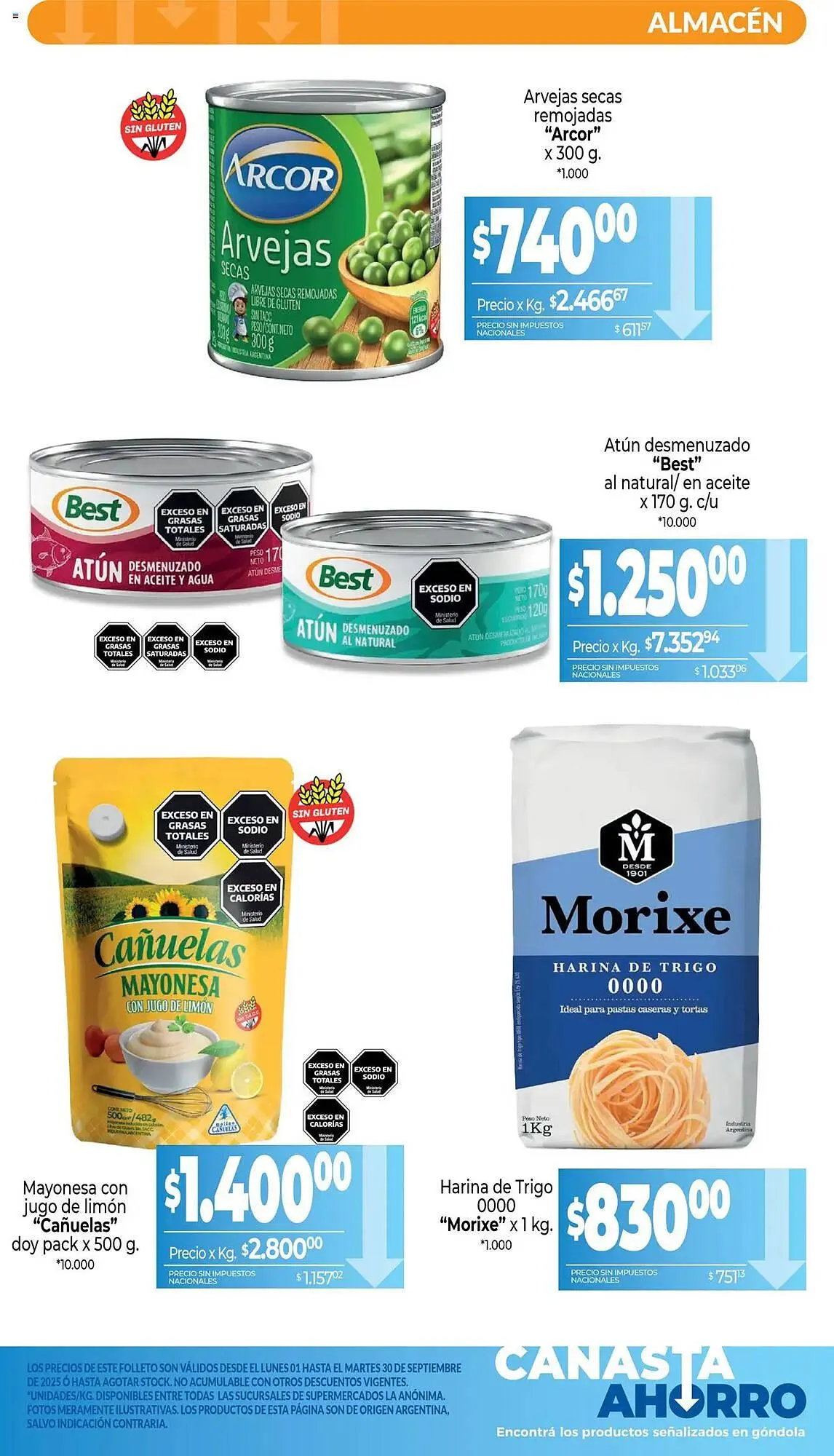 Ofertas de Catálogo La Anonima 1 de septiembre al 30 de septiembre 2025 - Página 4 del catálogo